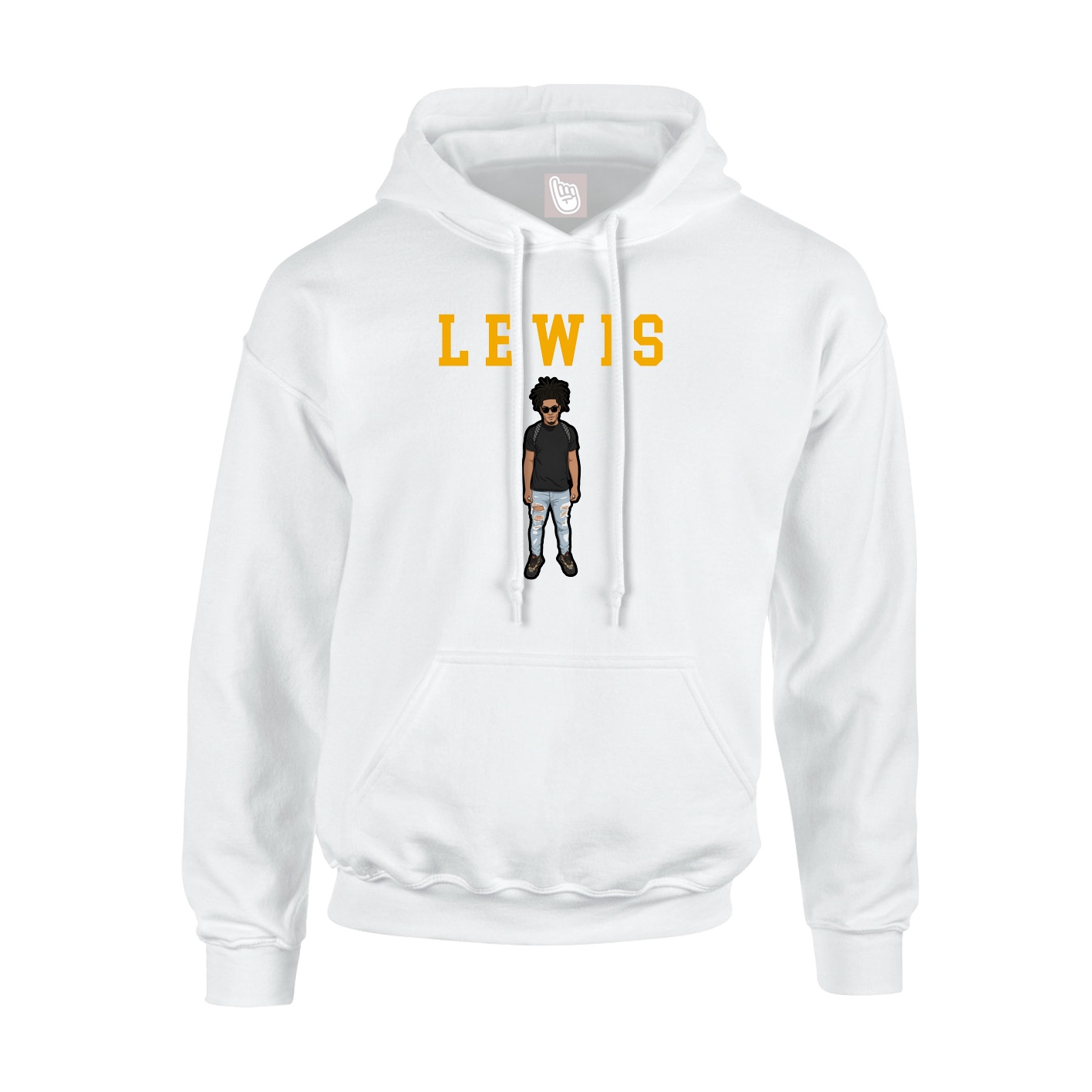 Youth Hoodie — Shirsey in White