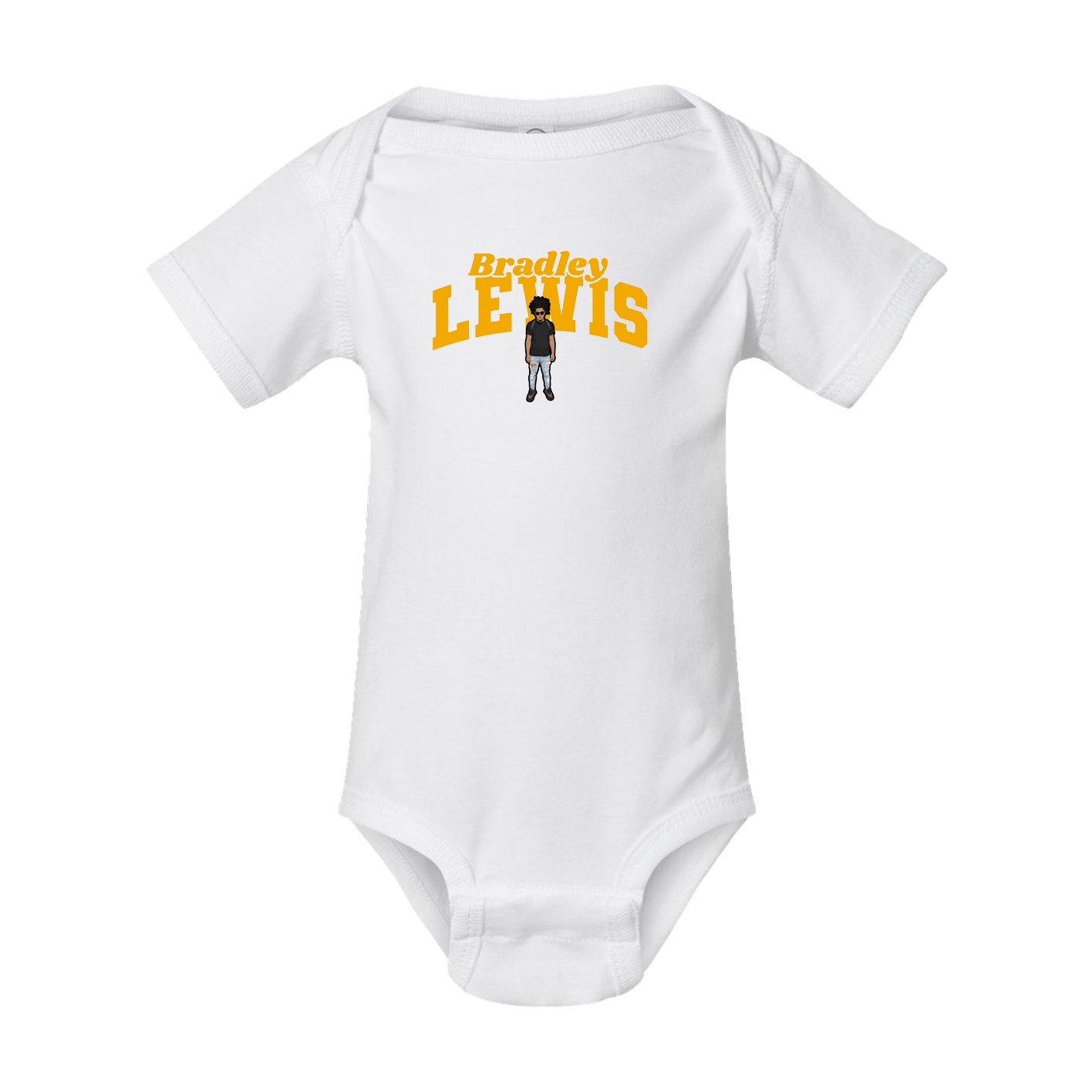 Baby Onesie — Signature Arch in White