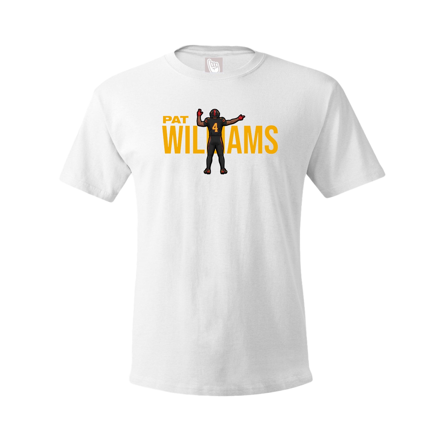 Youth Tee — Player Name in White
