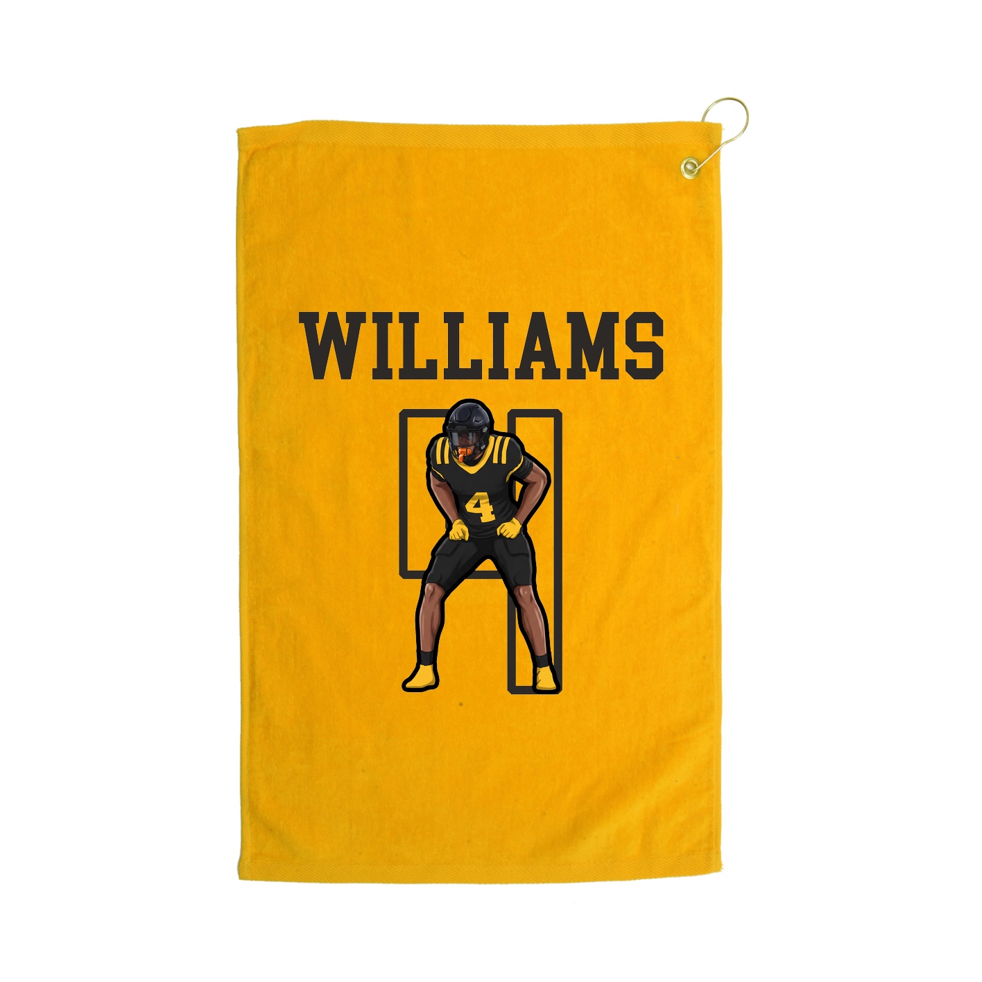 Golf Towel — Shirsey in Gold