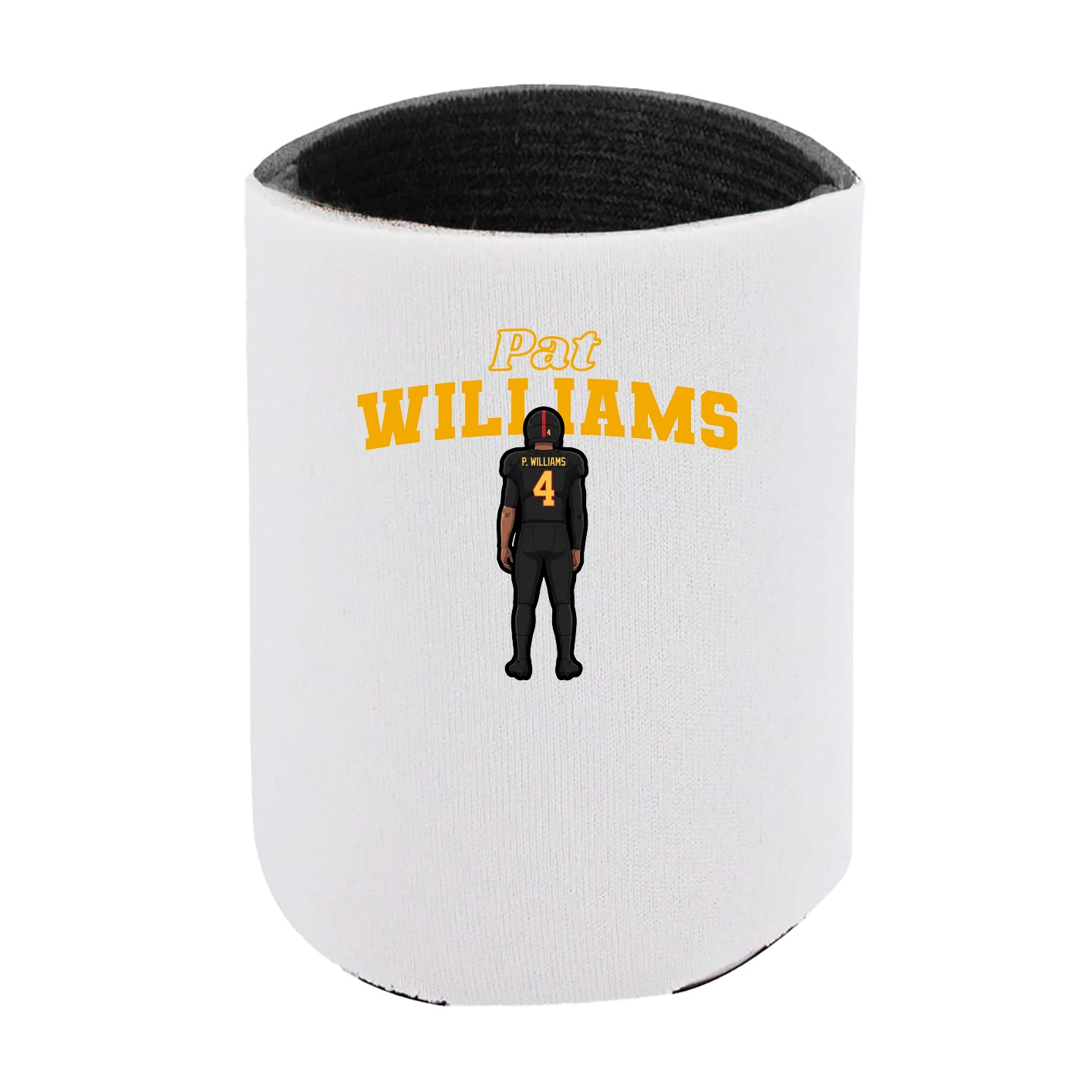 Can Holder — Name Arch in White