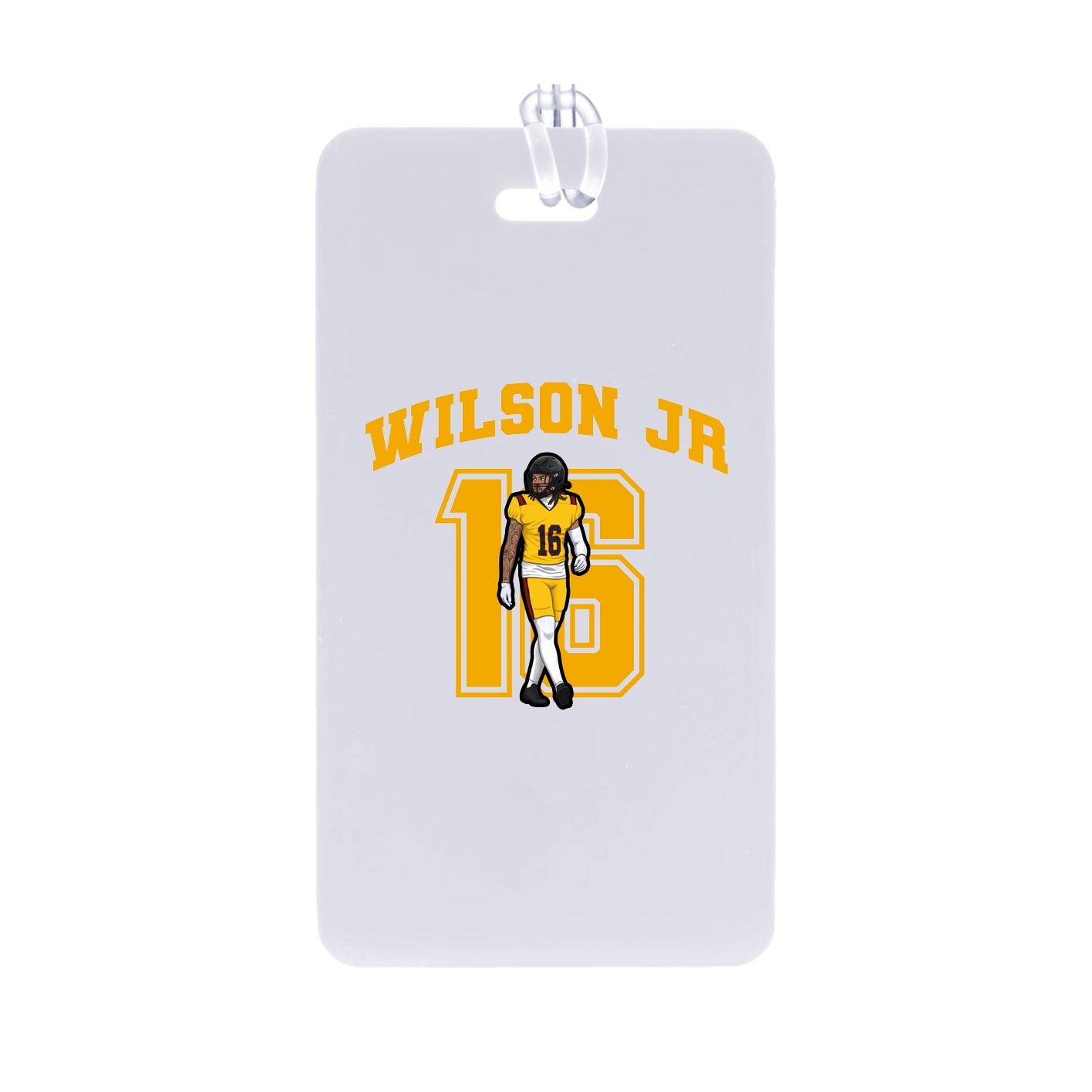 Bag Tag — Number in Classic