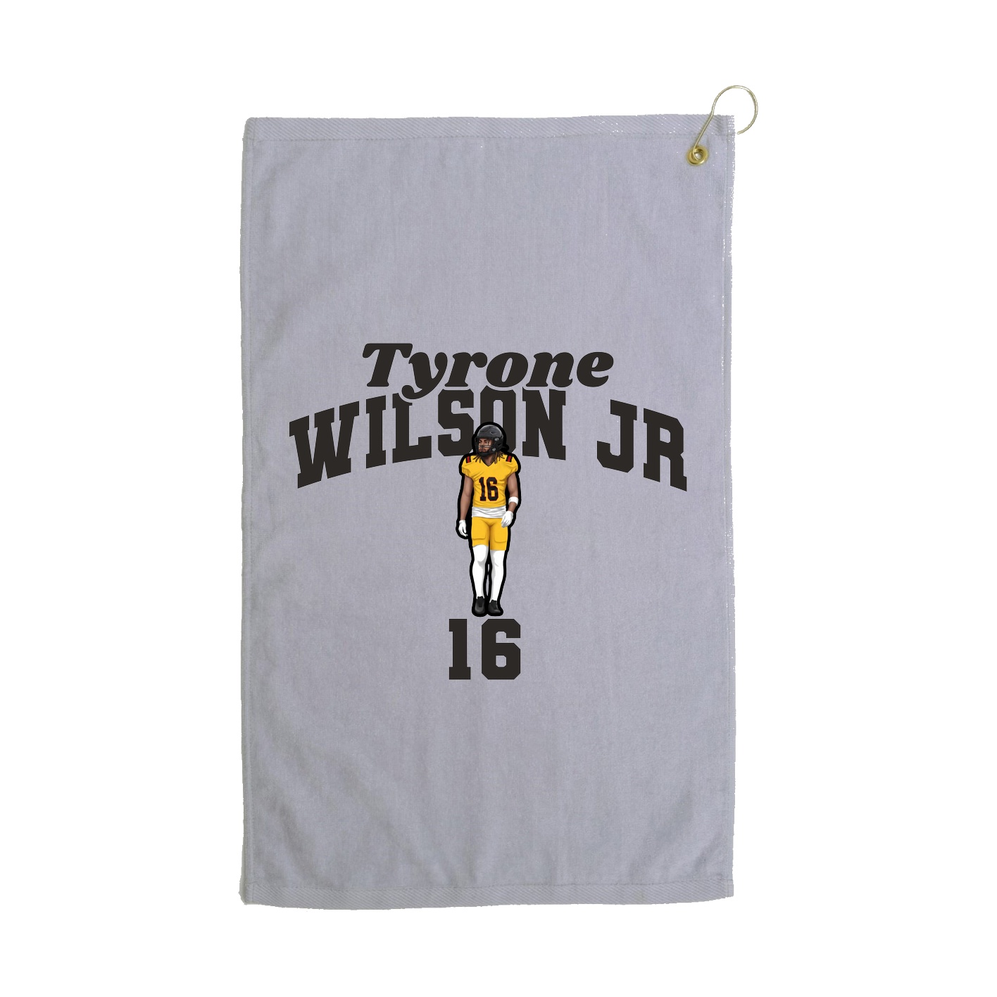 Golf Towel — Signature Arch in Grey