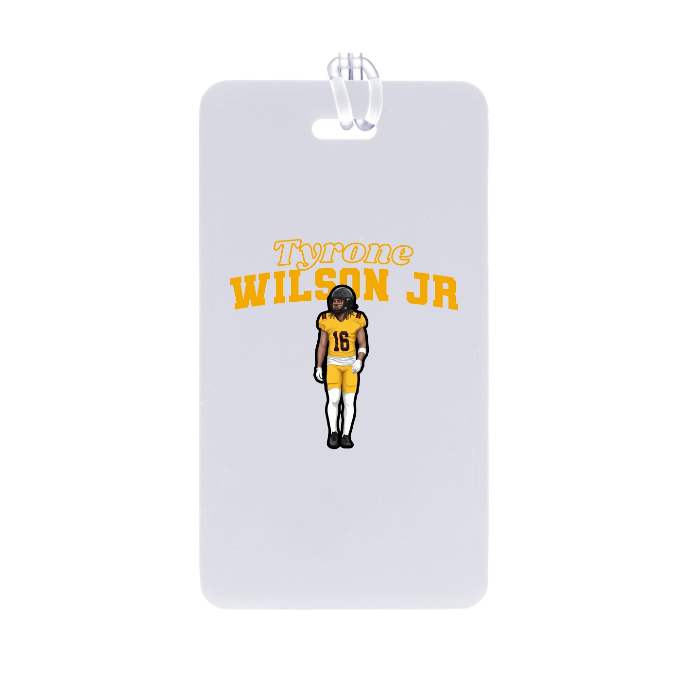 Bag Tag — Name Arch in Classic