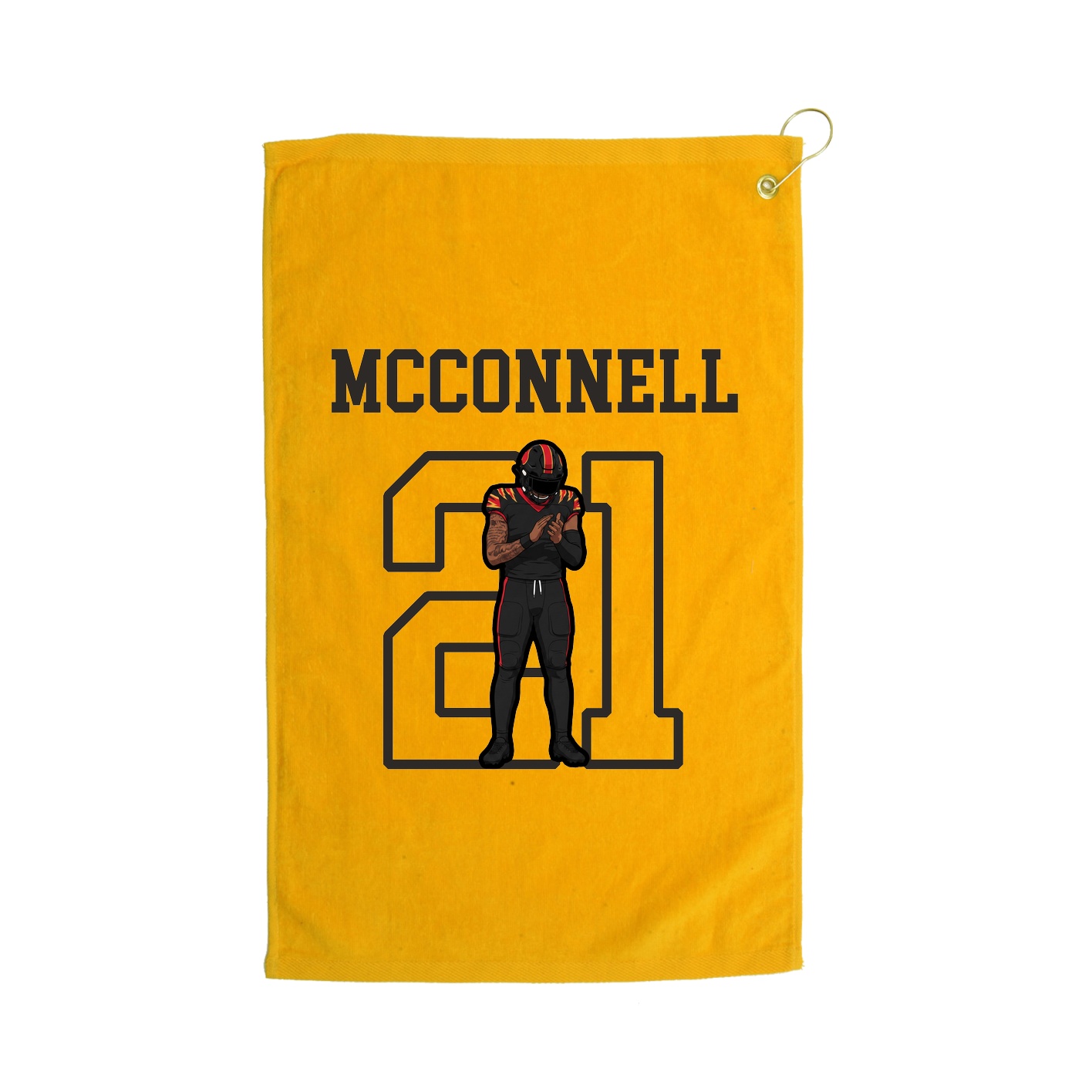 Golf Towel — Shirsey in Gold
