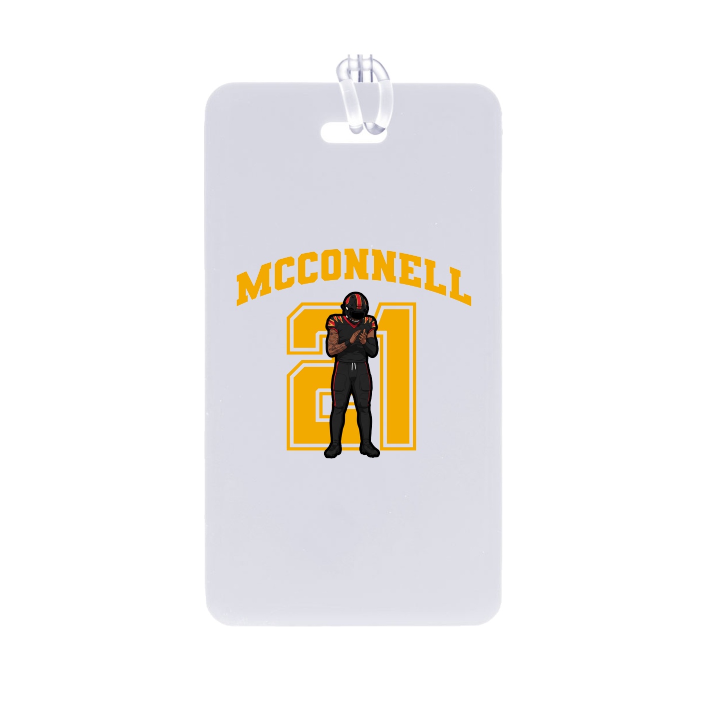 Bag Tag — Number in Classic