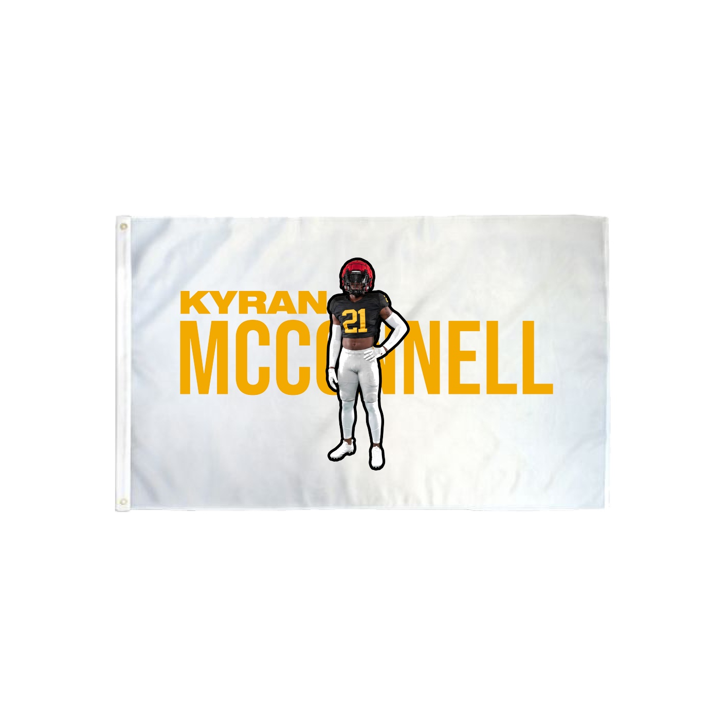 3x5 Flag — Player Name in Classic