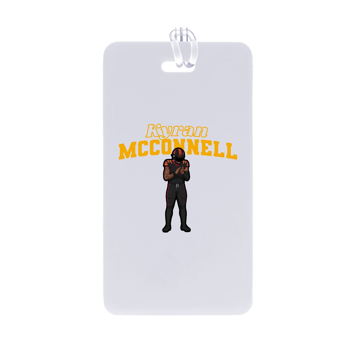 Bag Tag — Name Arch in Classic