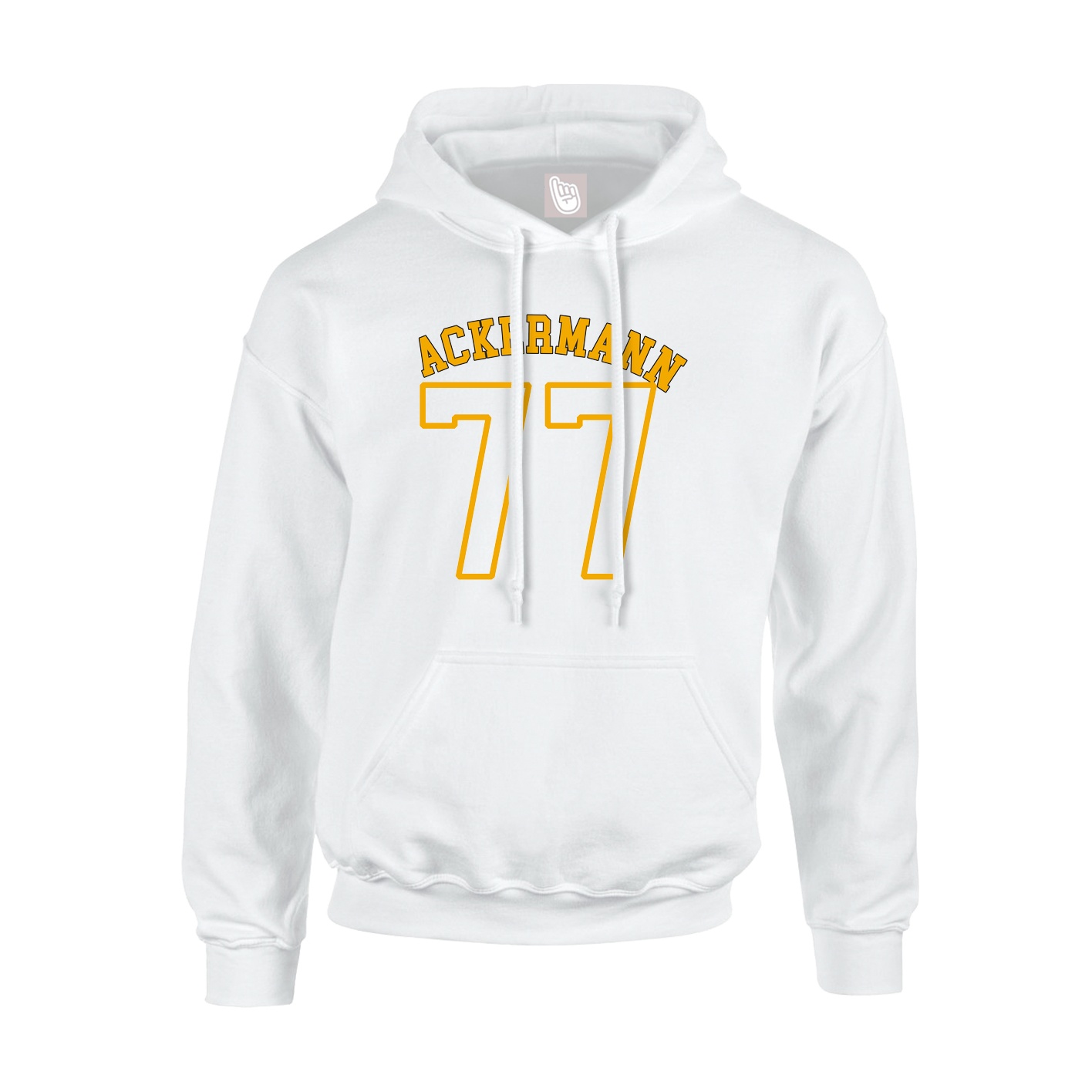 Youth Hoodie — Shirsey Arch in White