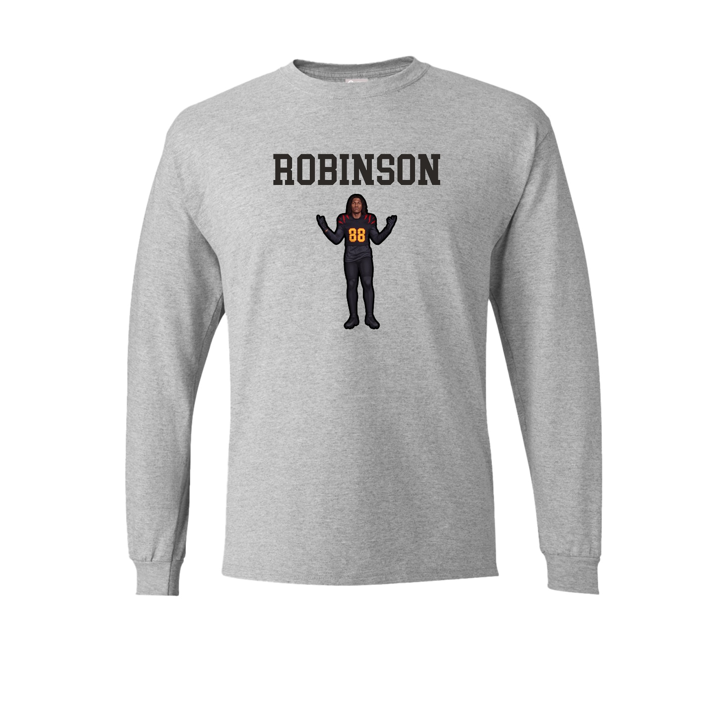 Long Sleeve Tee — Shirsey in Grey