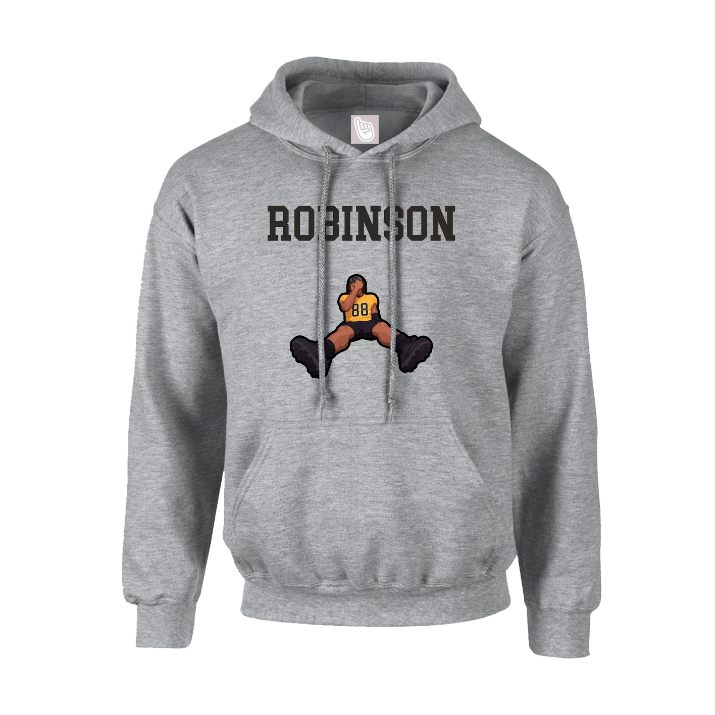 Hoodie — Shirsey in Grey