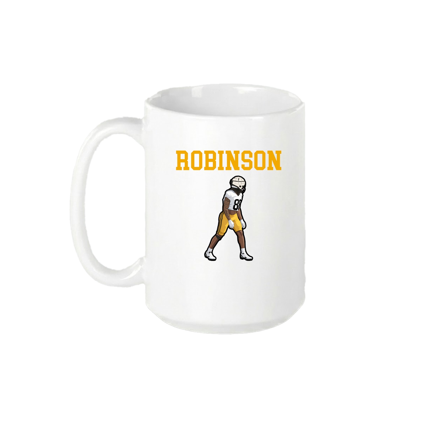 15oz Coffee Mug — Shirsey in White
