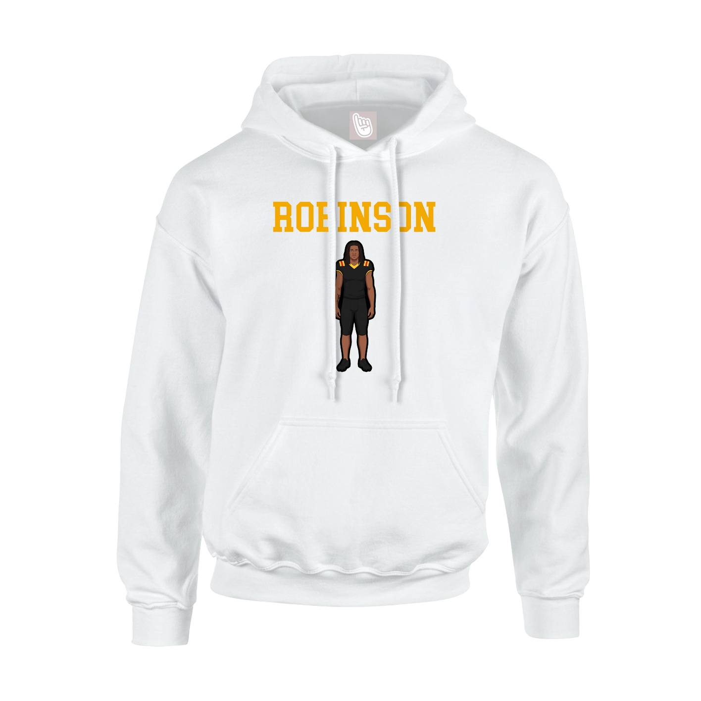 Hoodie — Shirsey in White
