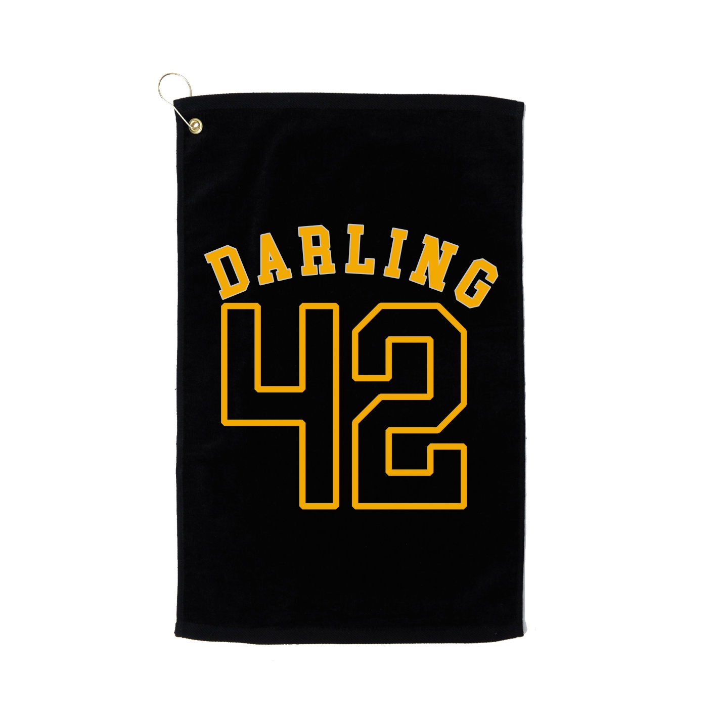 Golf Towel — Shirsey Arch in Black