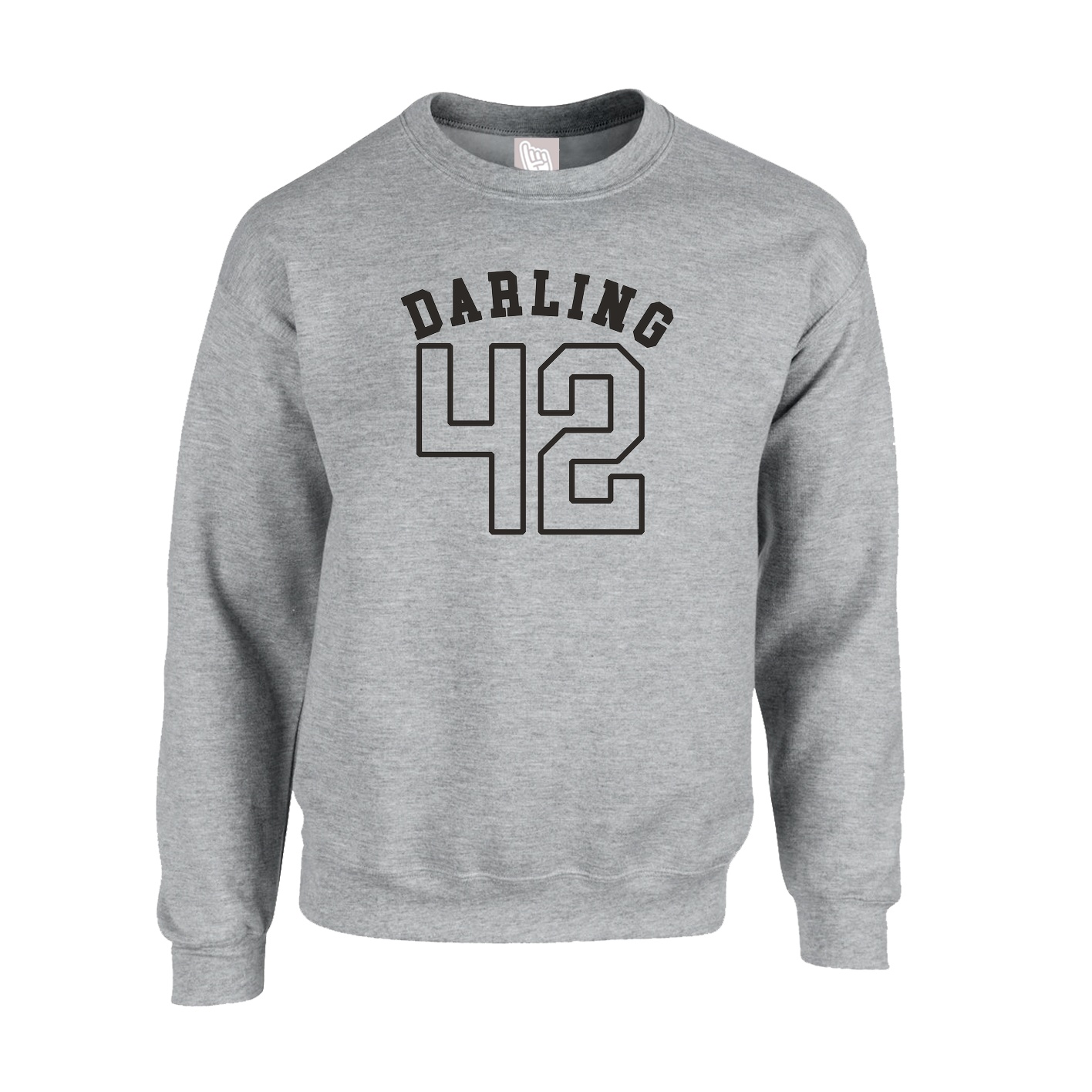 Fleece Crew — Shirsey Arch in Grey