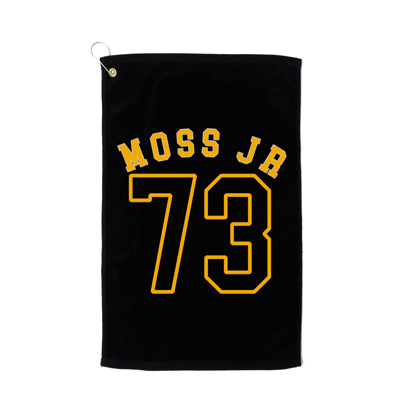 Golf Towel — Shirsey Arch in Black