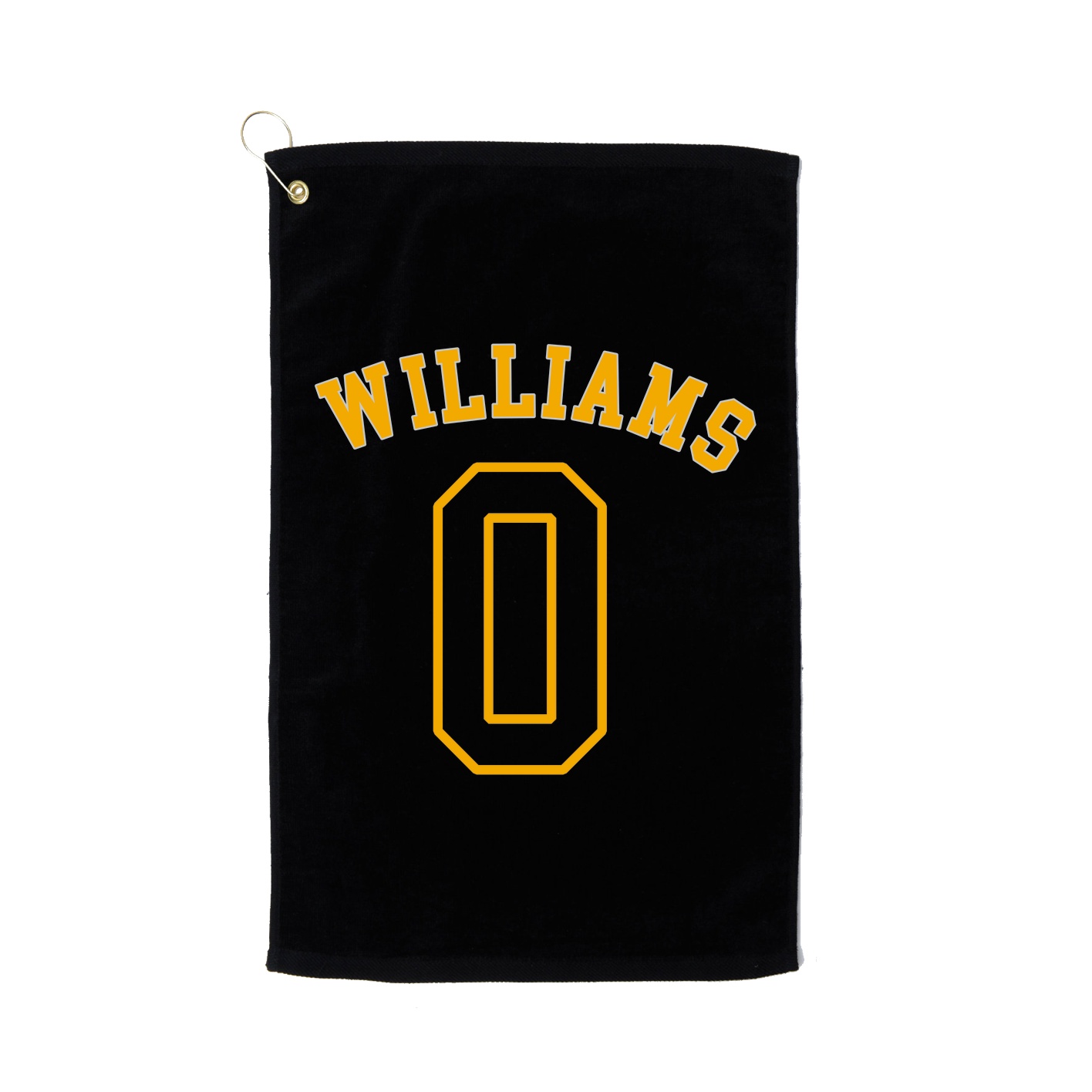 Golf Towel — Shirsey Arch in Black
