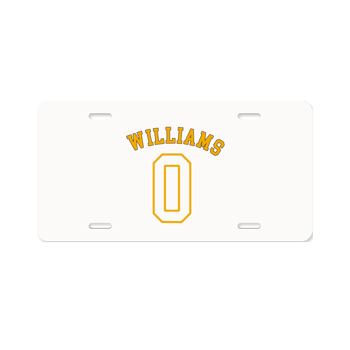 License Plate — Shirsey Arch in Classic