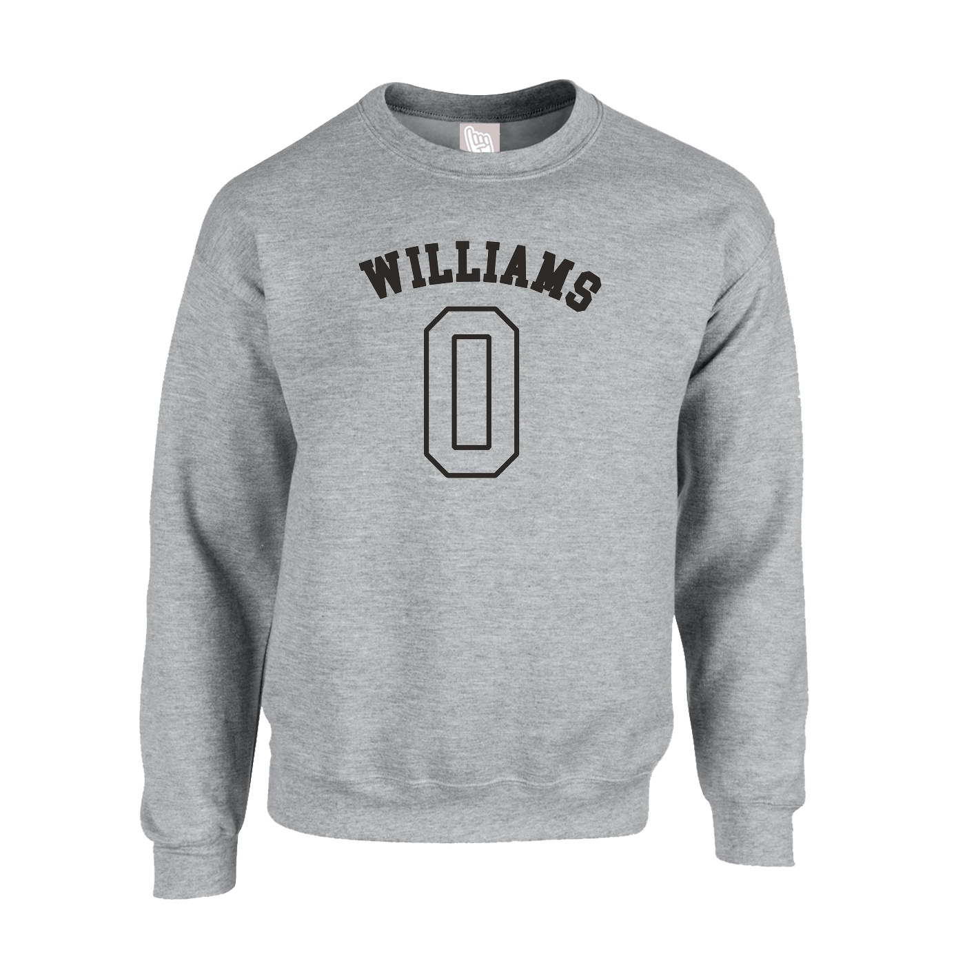 Fleece Crew — Shirsey Arch in Grey