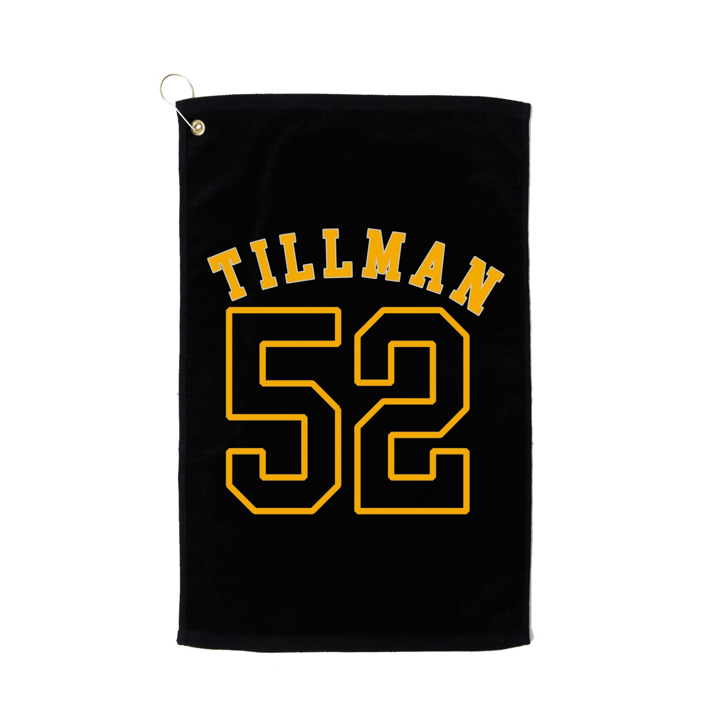 Golf Towel — Shirsey Arch in Black