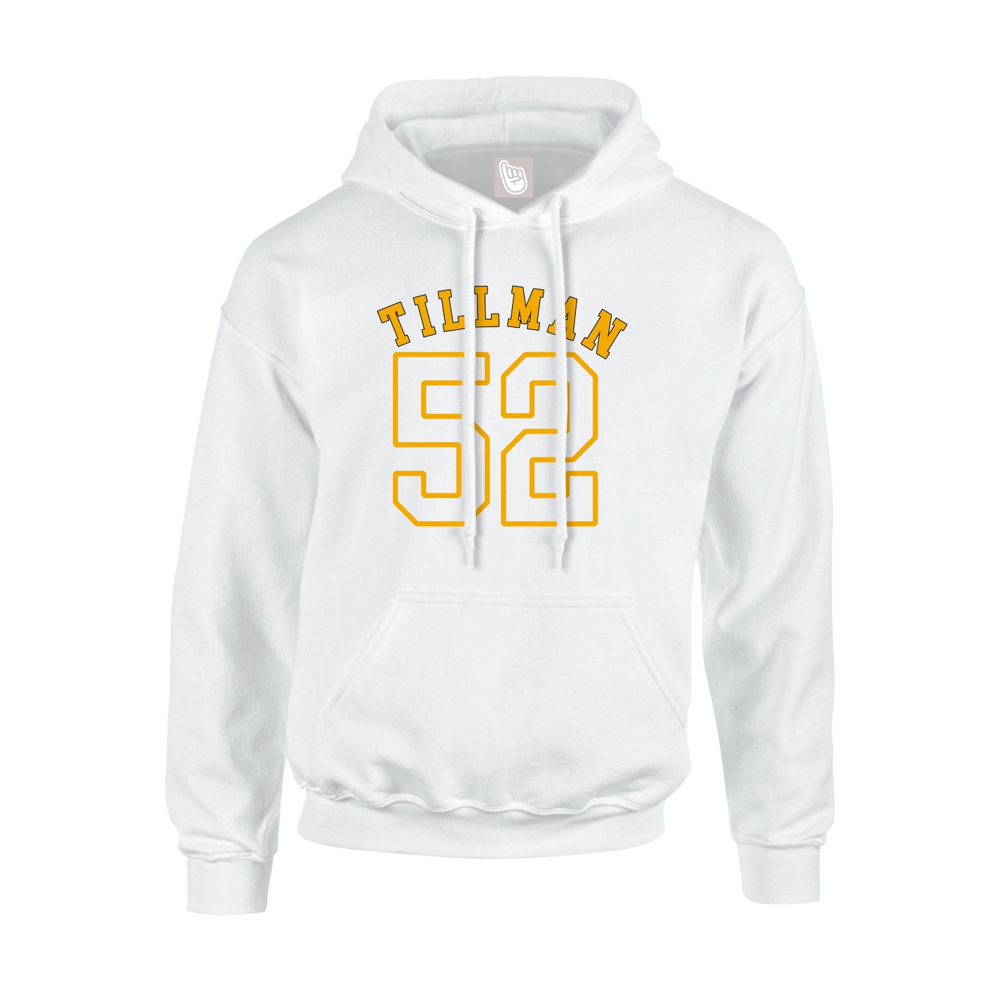 Hoodie — Shirsey Arch in White