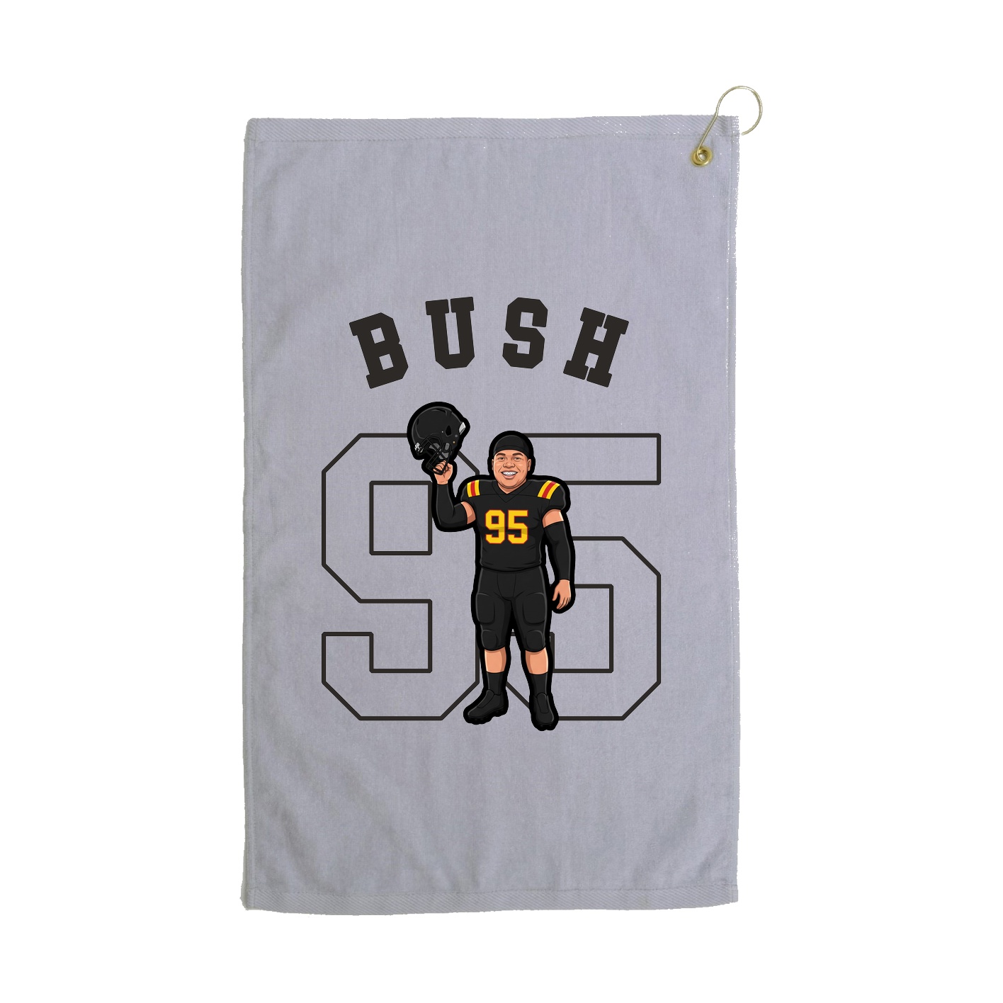 Golf Towel — Shirsey Arch in Grey