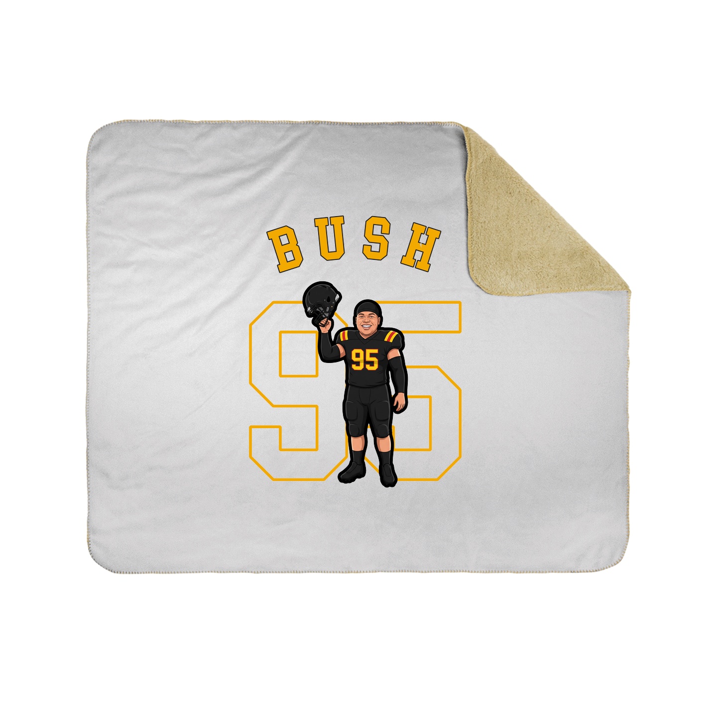 Throw Blanket — Shirsey Arch in White