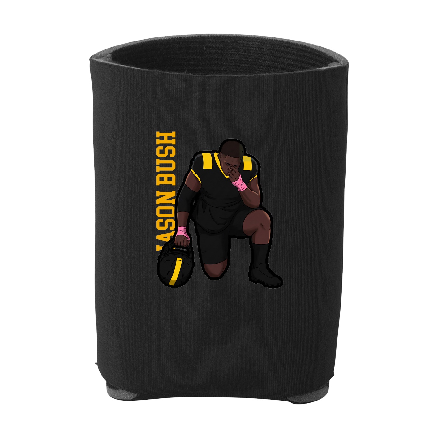 Can Holder — Name Vertical in Black