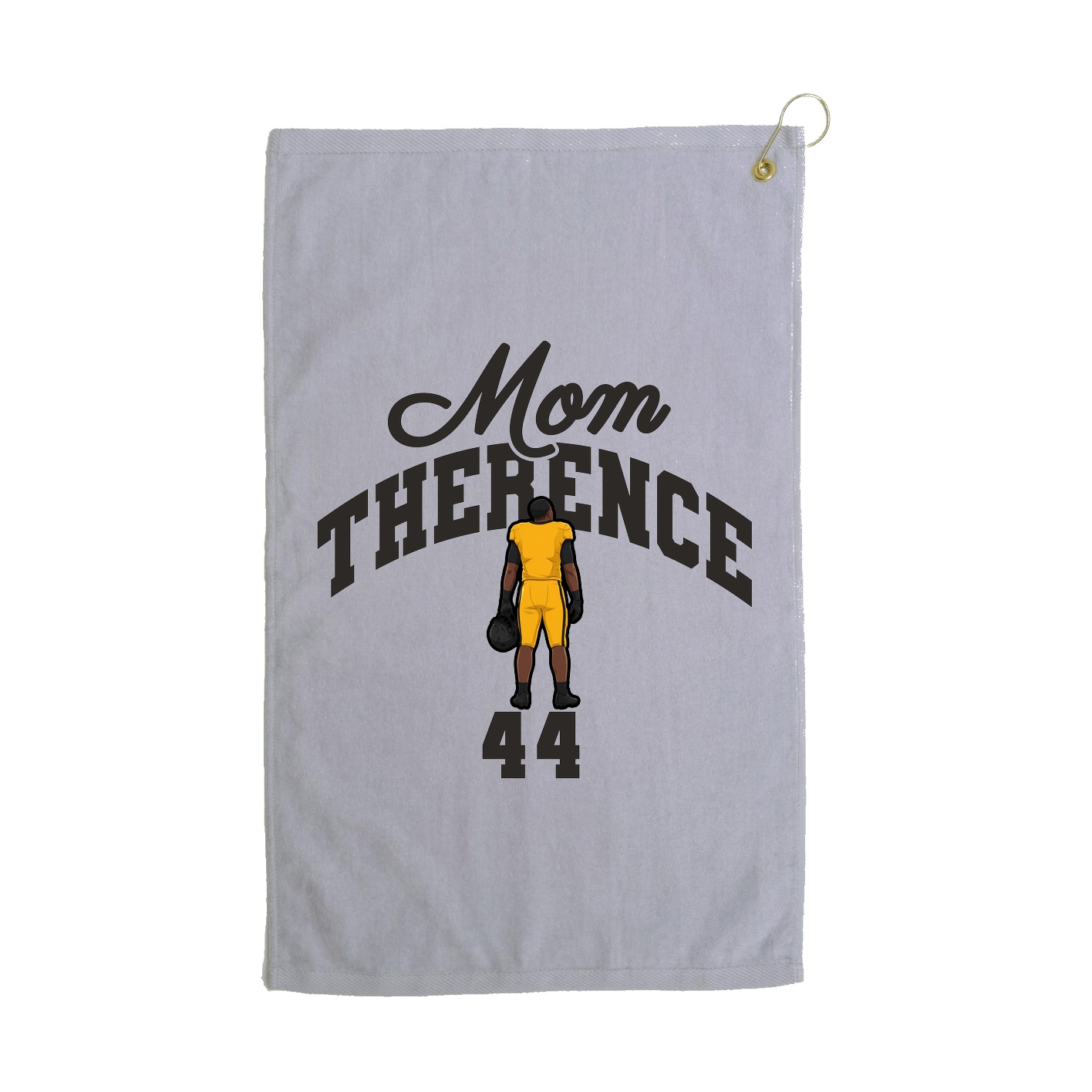 Golf Towel — Mothers Day Arch in Grey