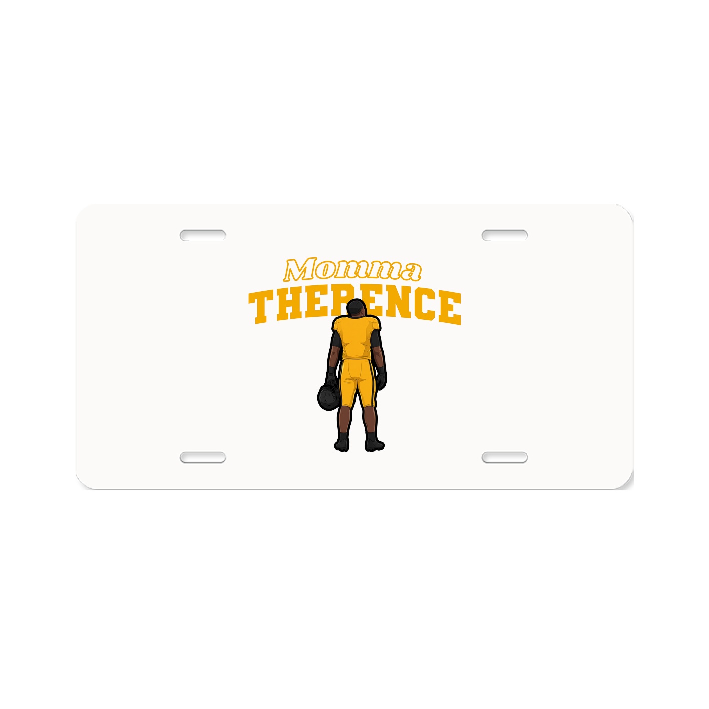 License Plate — Mothers Day Block in Classic