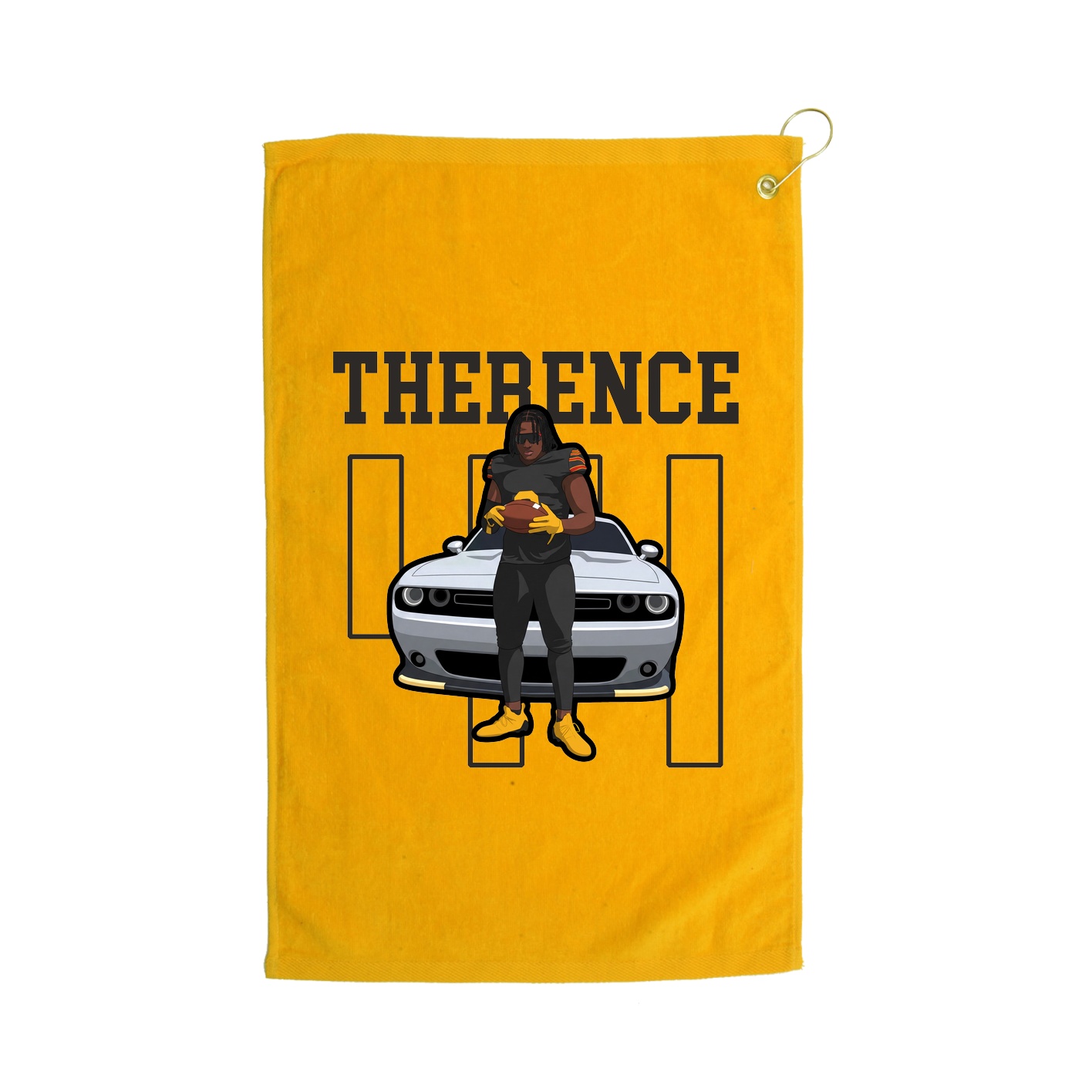 Golf Towel — Shirsey in Gold