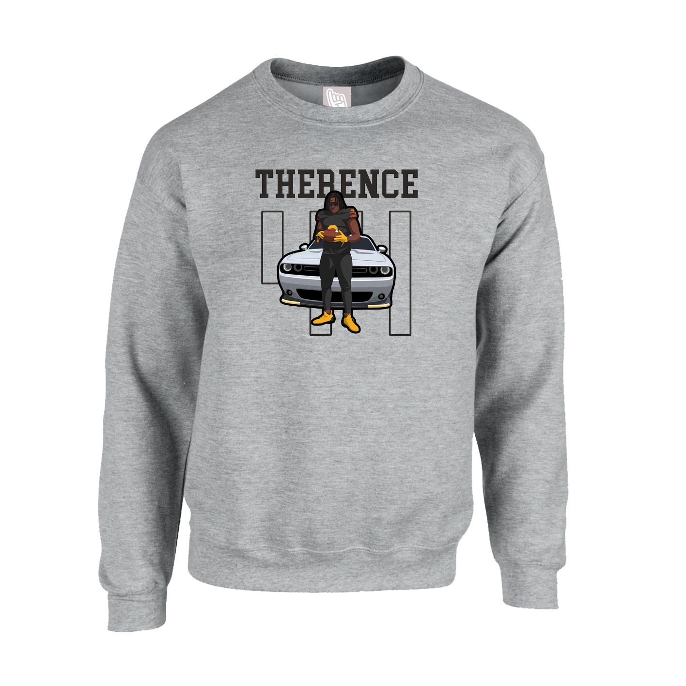 Fleece Crew — Shirsey in Grey