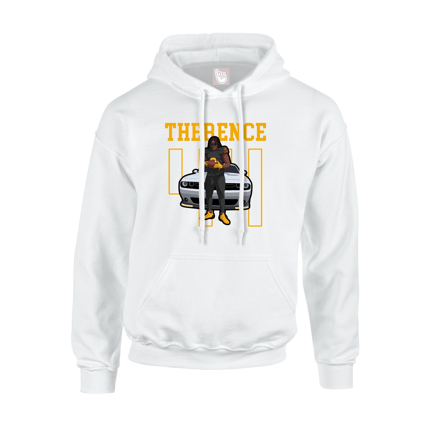 Youth Hoodie — Shirsey in White