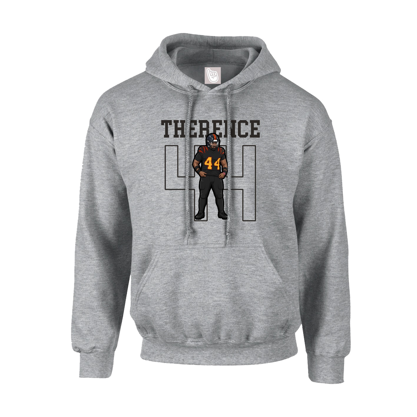 Hoodie — Shirsey in Grey