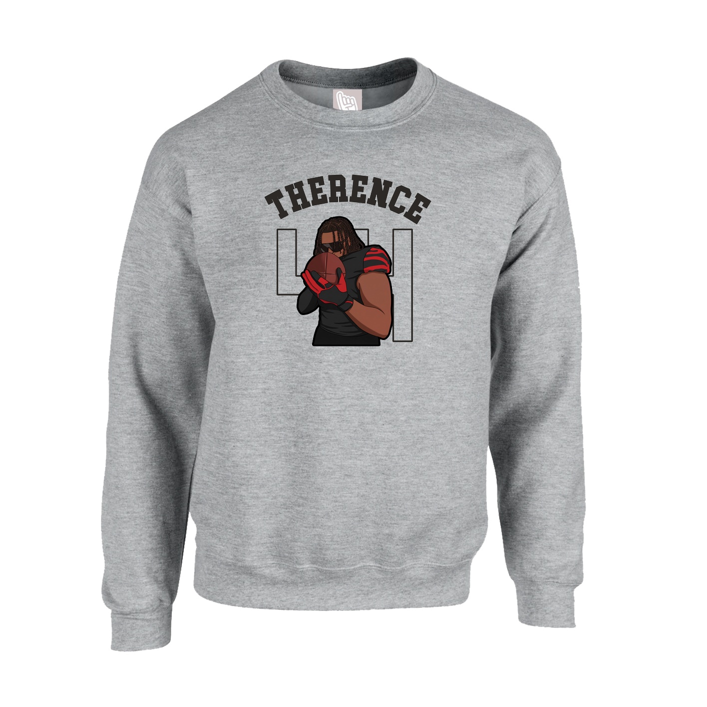 Fleece Crew — Shirsey Arch in Grey