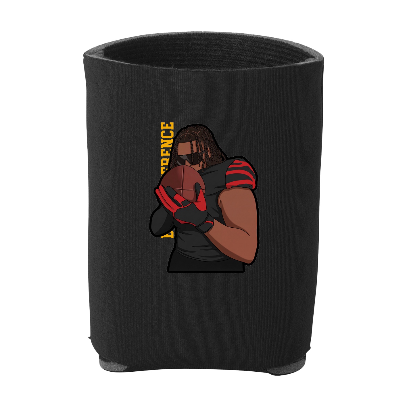 Can Holder — Name Vertical in Black
