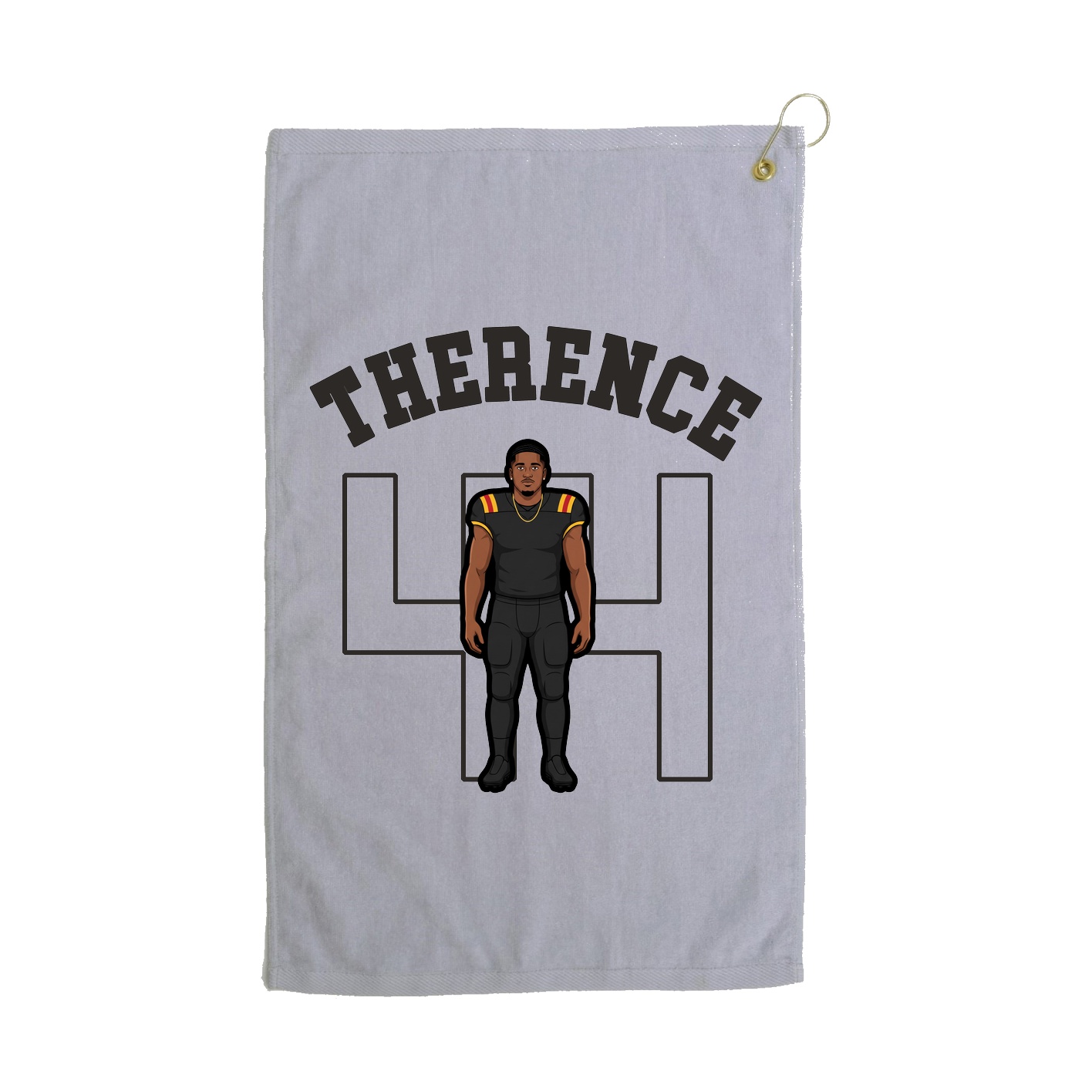 Golf Towel — Shirsey Arch in Grey
