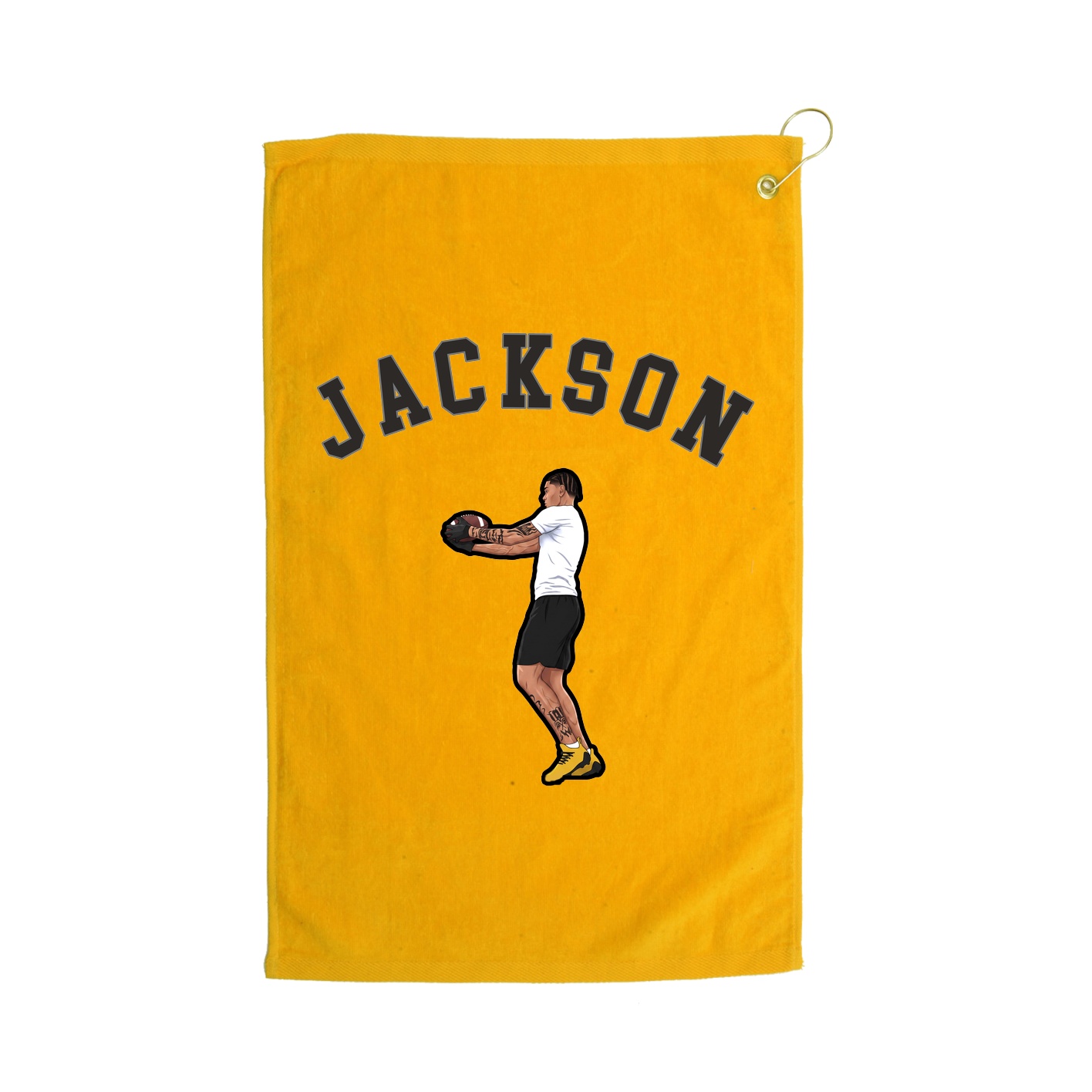 Golf Towel — Shirsey Arch in Gold