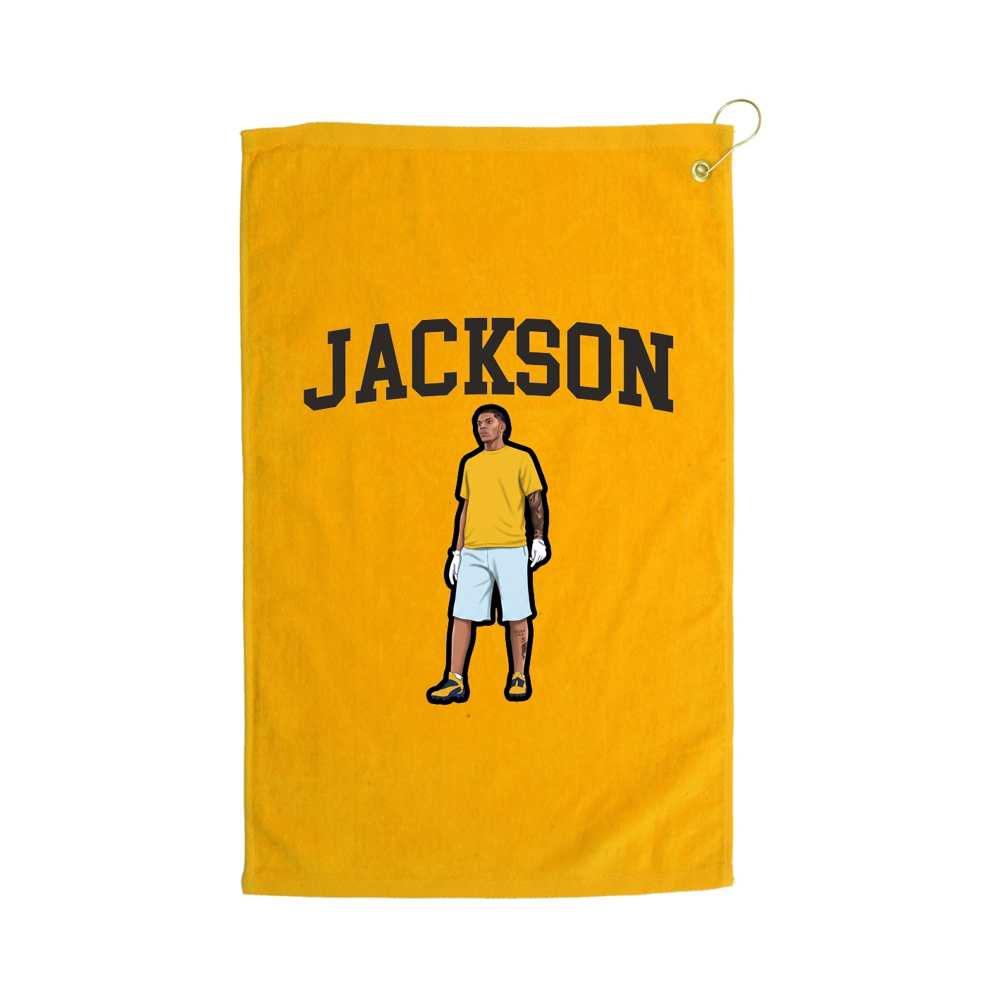 Golf Towel — Shirsey in Gold