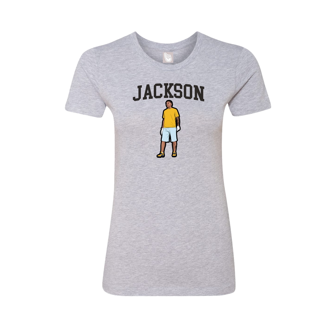 Fitted Women's Tee — Shirsey in Grey