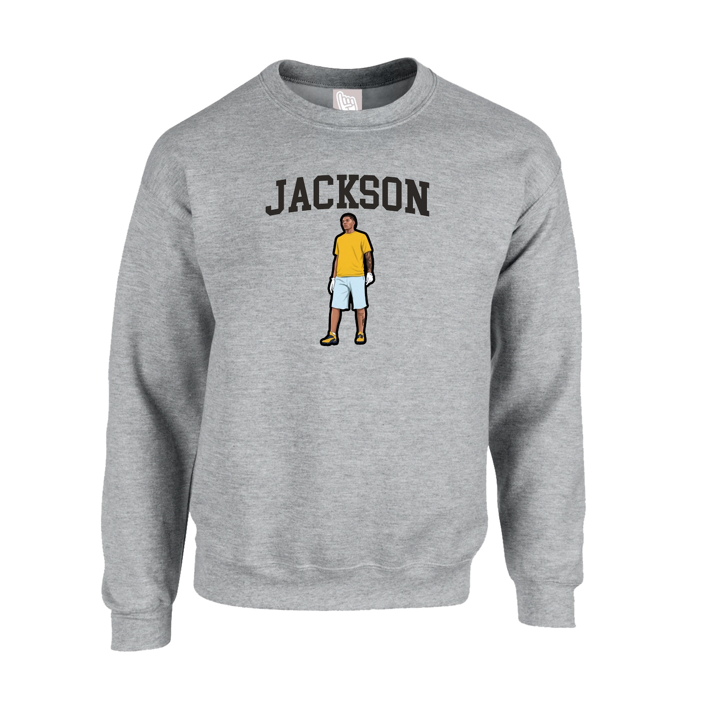 Fleece Crew — Shirsey in Grey