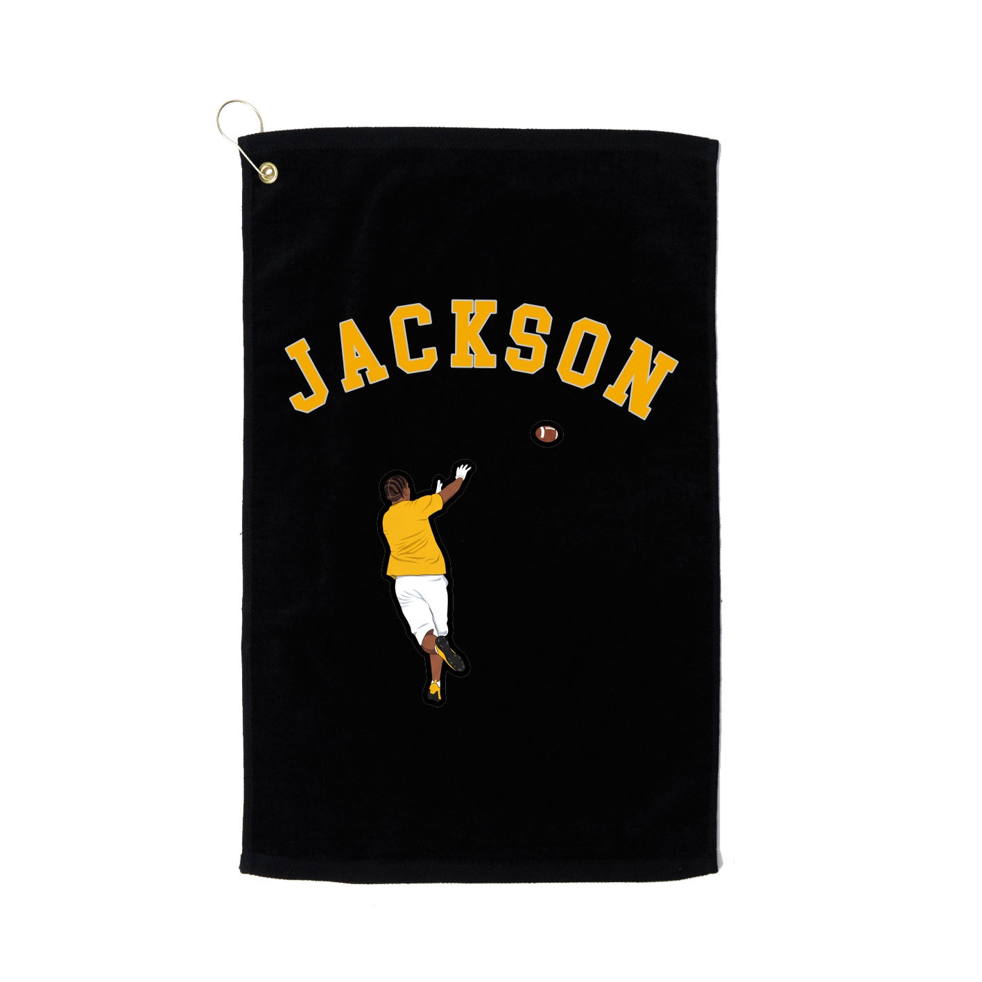Golf Towel — Shirsey Arch in Black