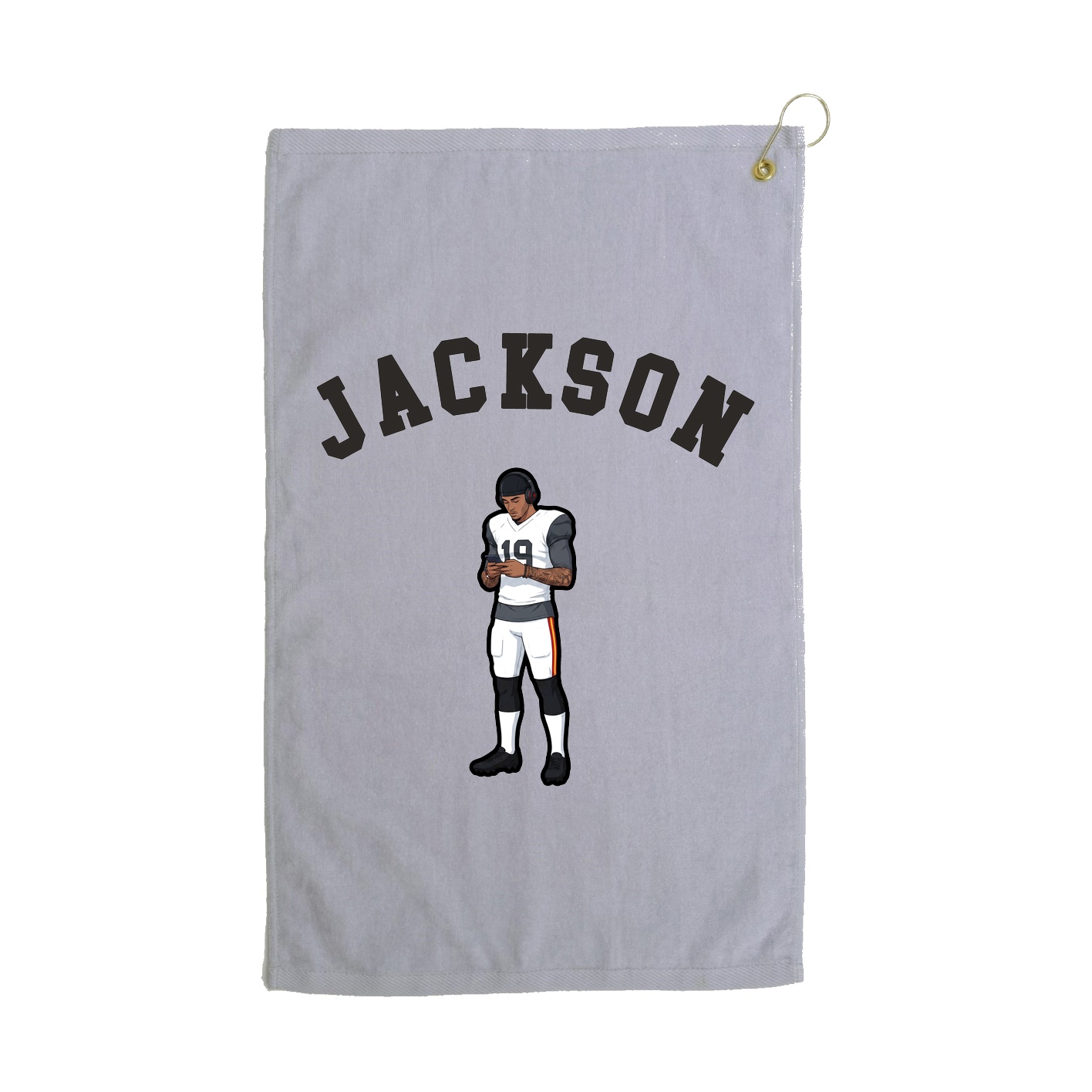 Golf Towel — Shirsey Arch in Grey