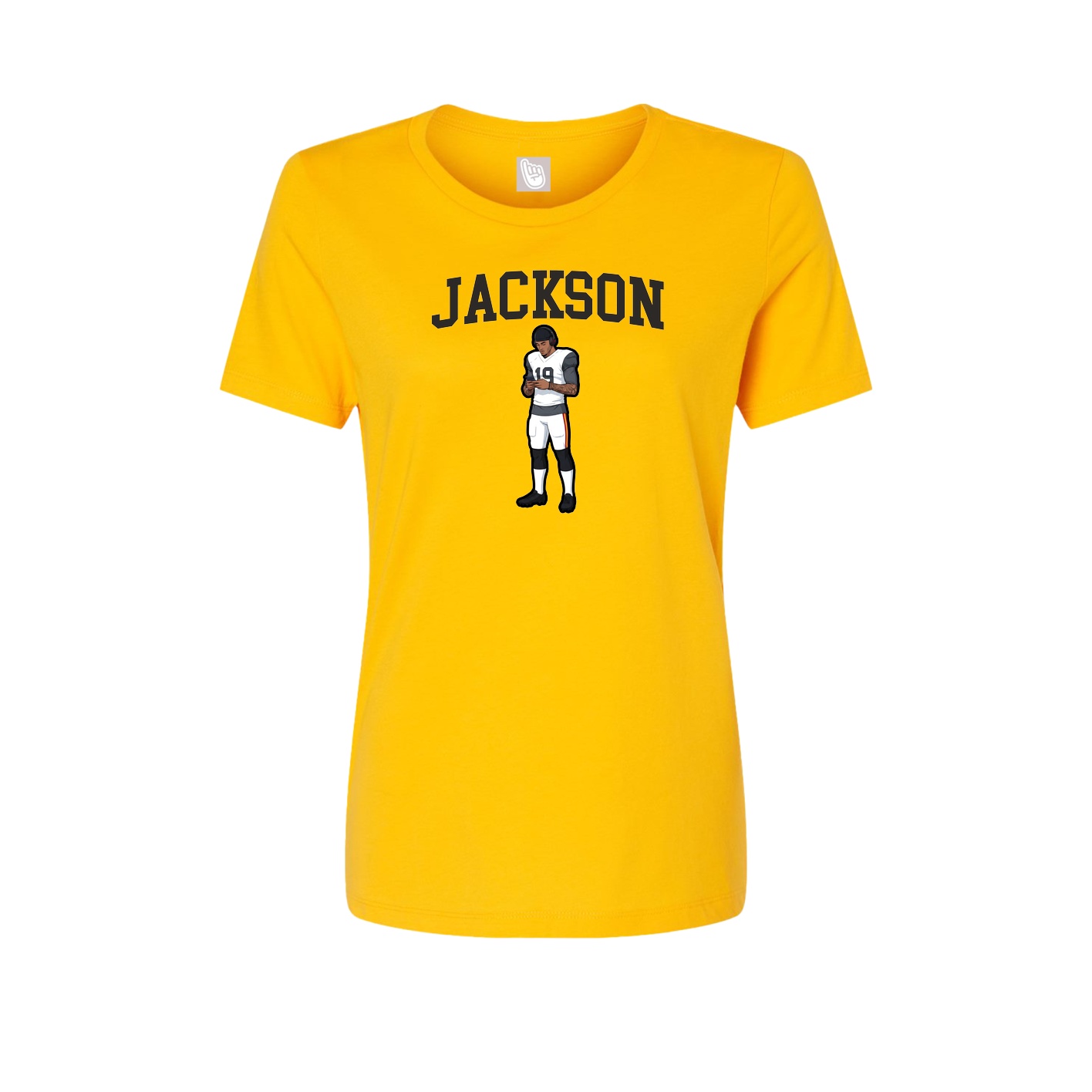 Fitted Women's Tee — Shirsey in Gold