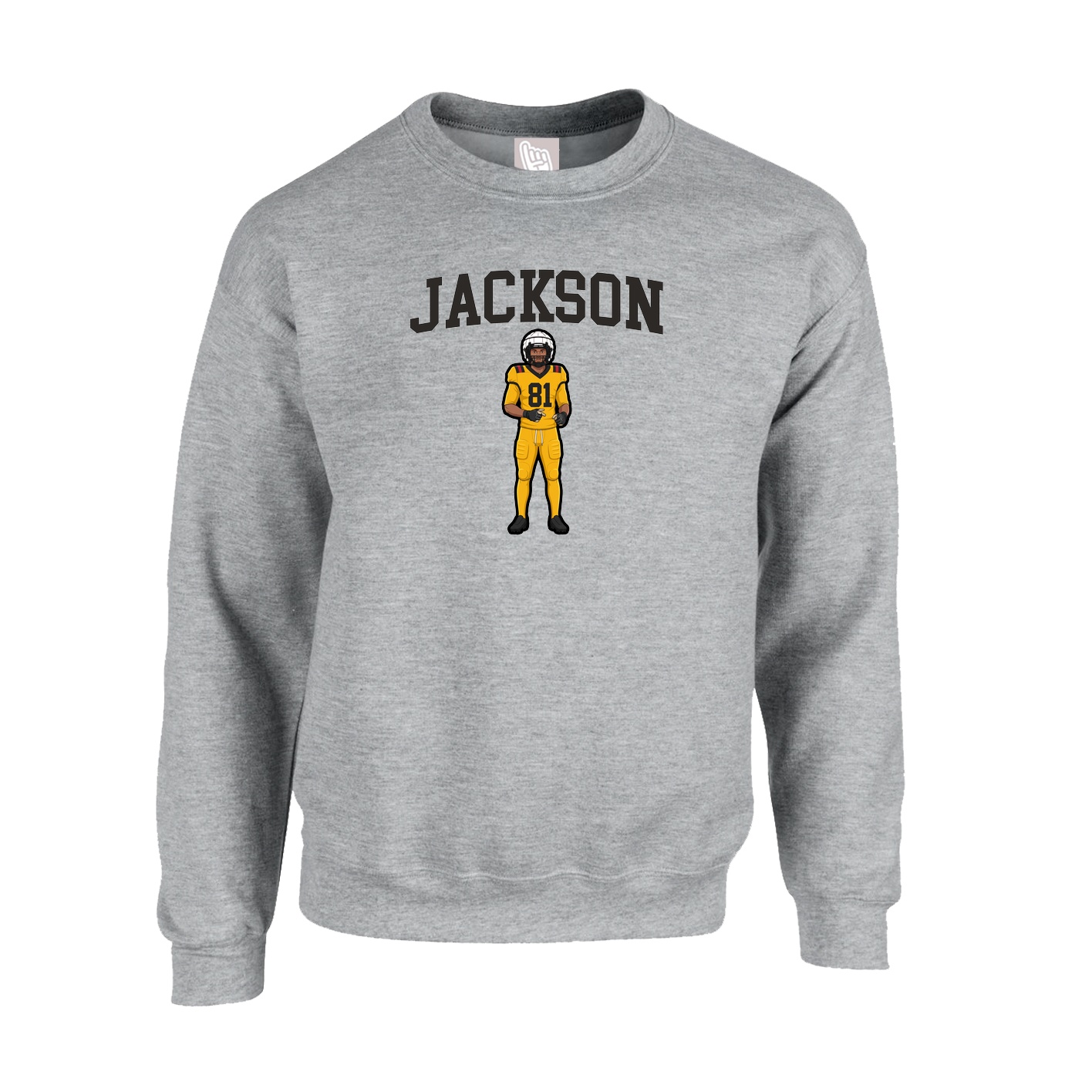 Fleece Crew — Shirsey in Grey