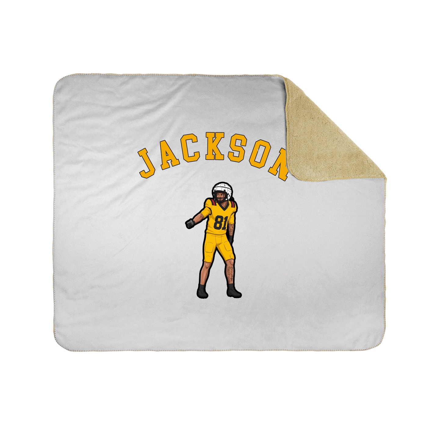 Throw Blanket — Shirsey Arch in White
