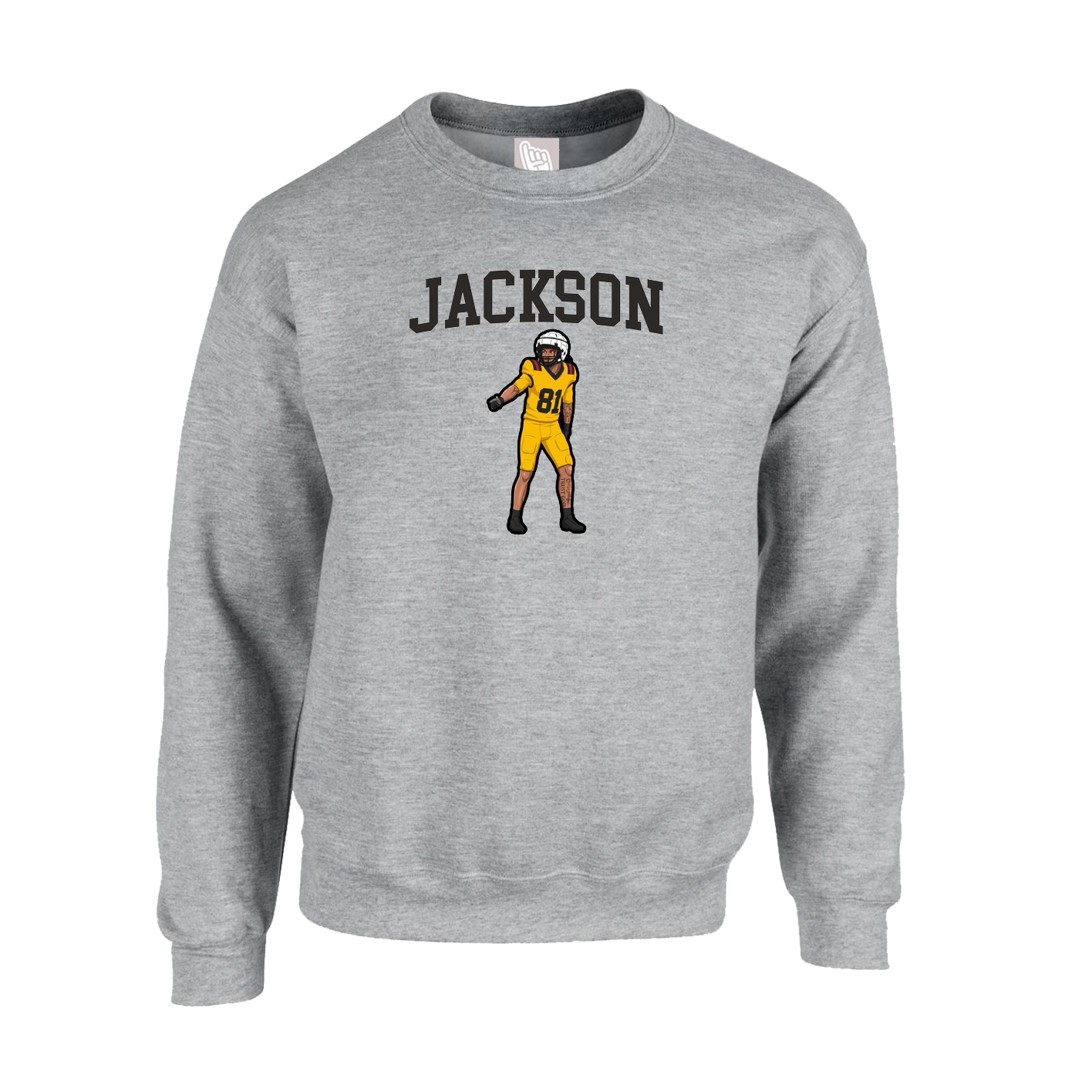 Fleece Crew — Shirsey in Grey