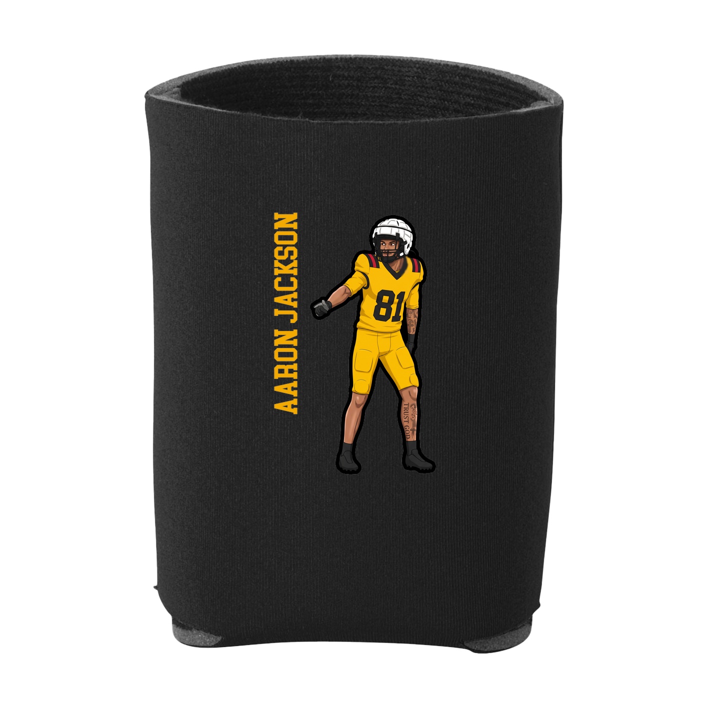 Can Holder — Name Vertical in Black