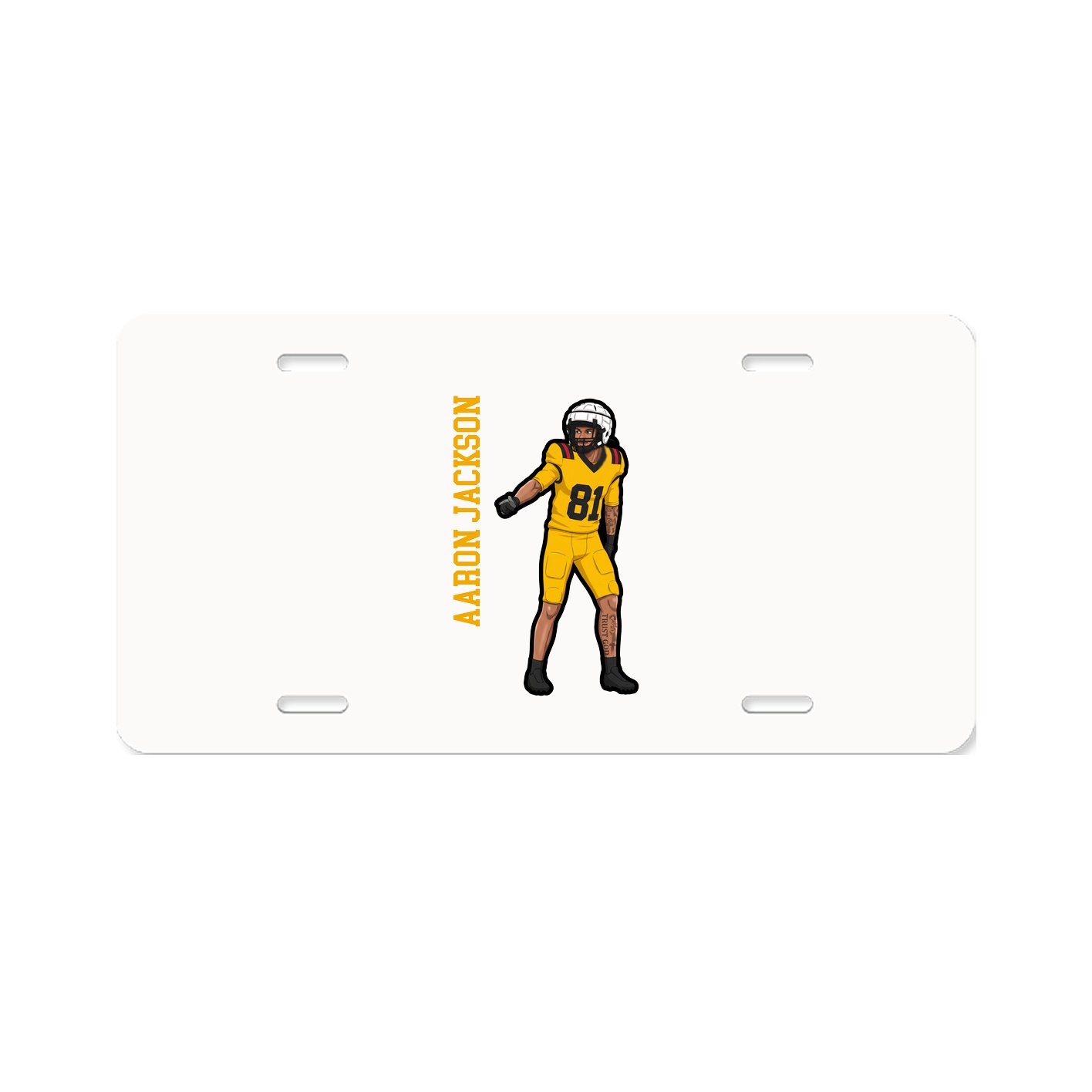 Aluminum License Plate