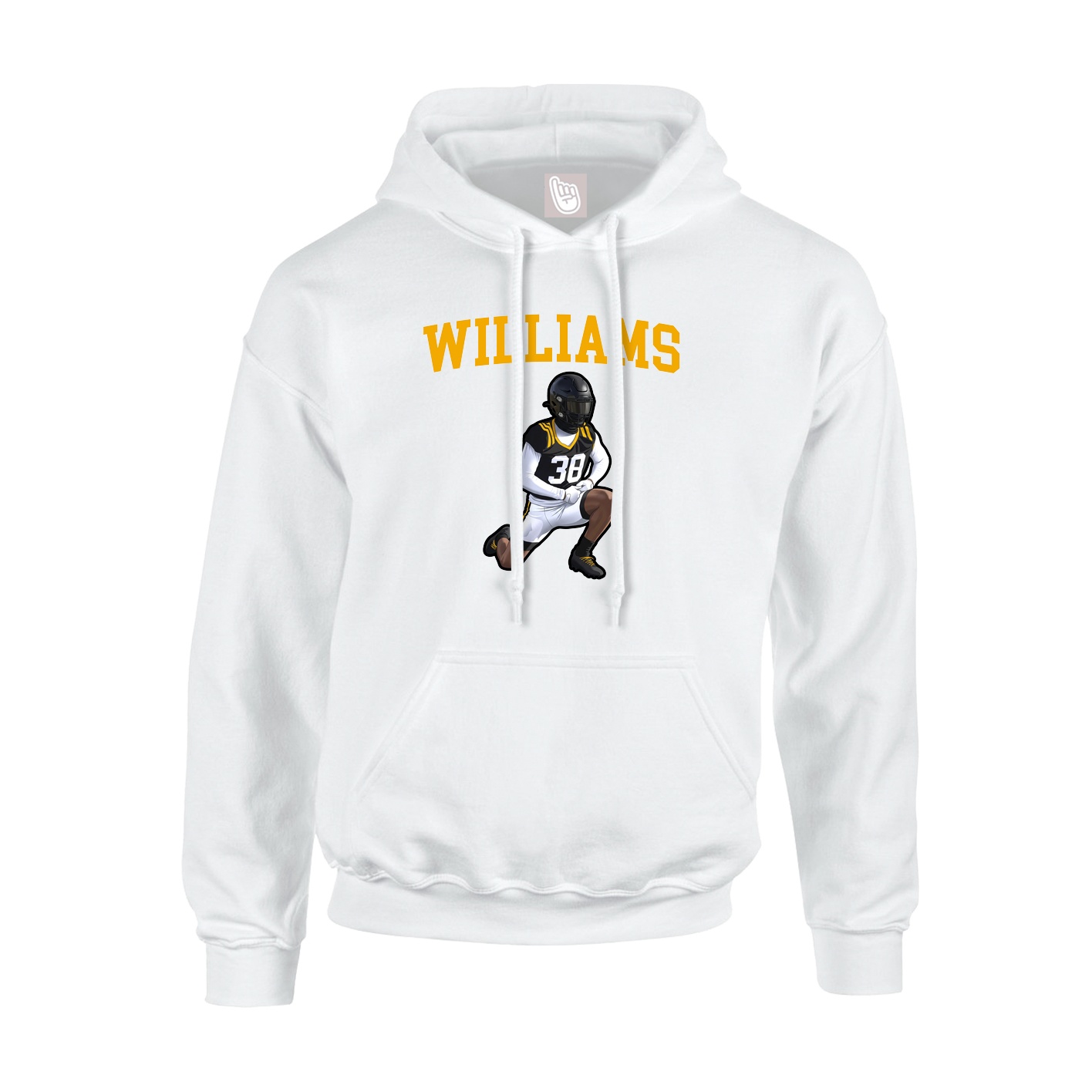Youth Hoodie — Shirsey in White